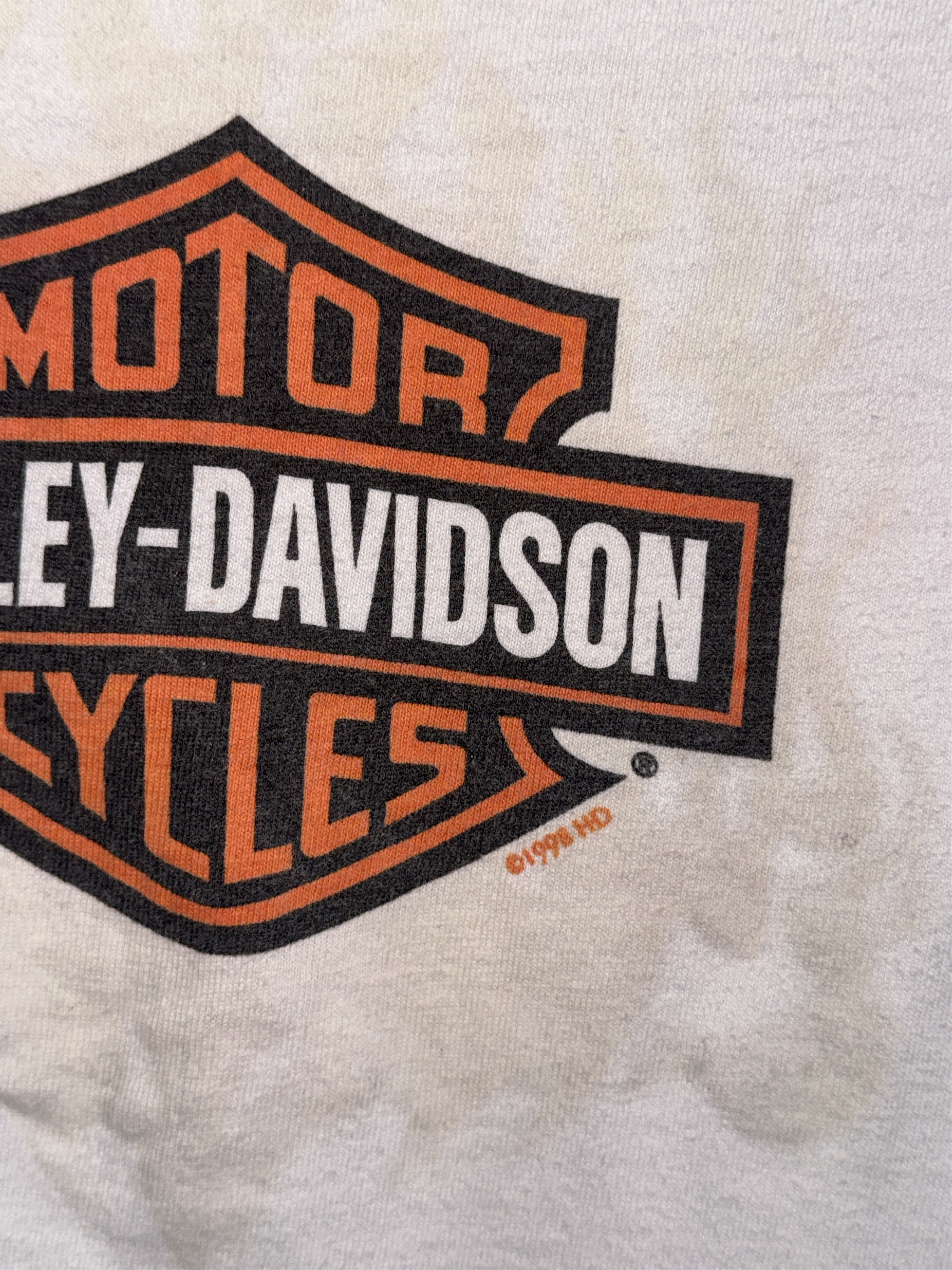 Harley Davidson Harley Davidson 1996 Vintage T-Shirt Size XXS / US 00 / IT 34 - 3 Thumbnail