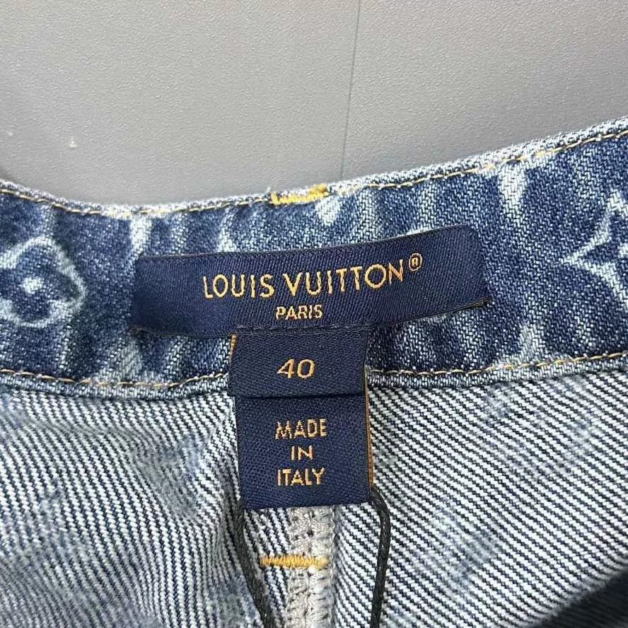 Louis Vuitton LV America's Cup All-Over Print Jeans 40 Size 28" / US 6 / IT 42 - 4 Thumbnail