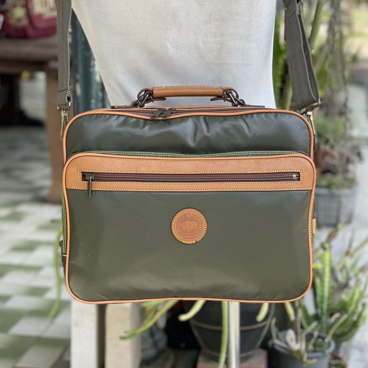 Japanese Brand × Vintage Vintage Office Bag/Messenger Japan Luggage Association Size ONE SIZE - 2 Thumbnail