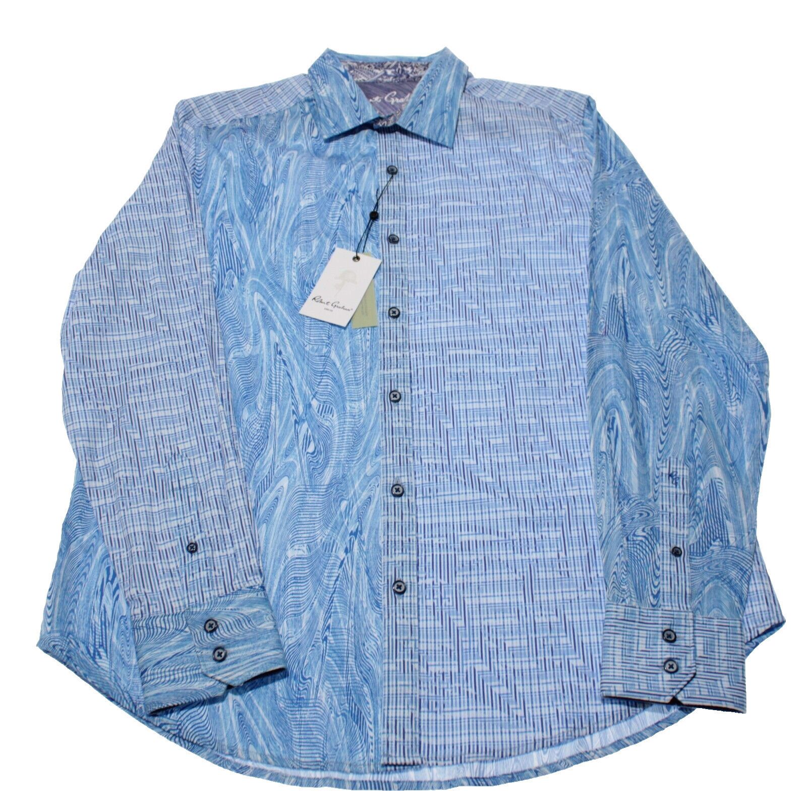 Robert Graham Robert Graham New with tags Shirt Size L US In Blue Size US L / EU 52-54 / 3 - 3 Thumbnail