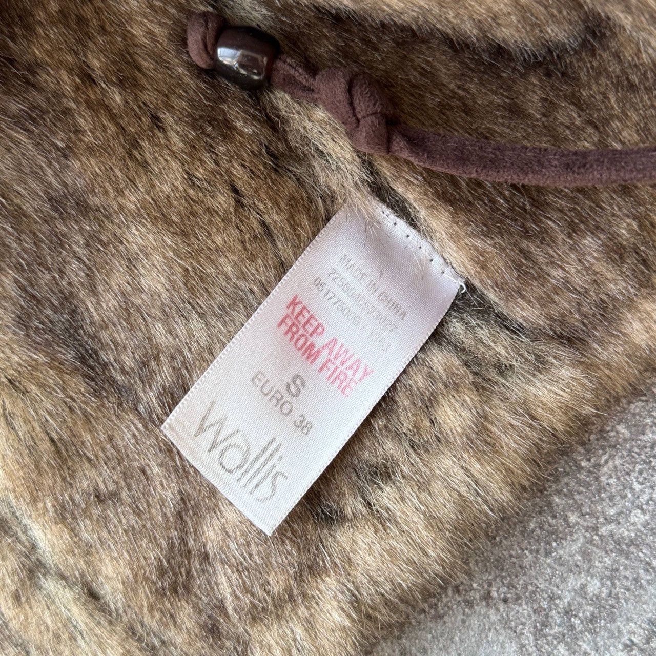 Hysteric Glamour Amazing Vintage Y2K Faux Fur Cropped Vest Size S / US 4 / IT 40 - 9 Thumbnail