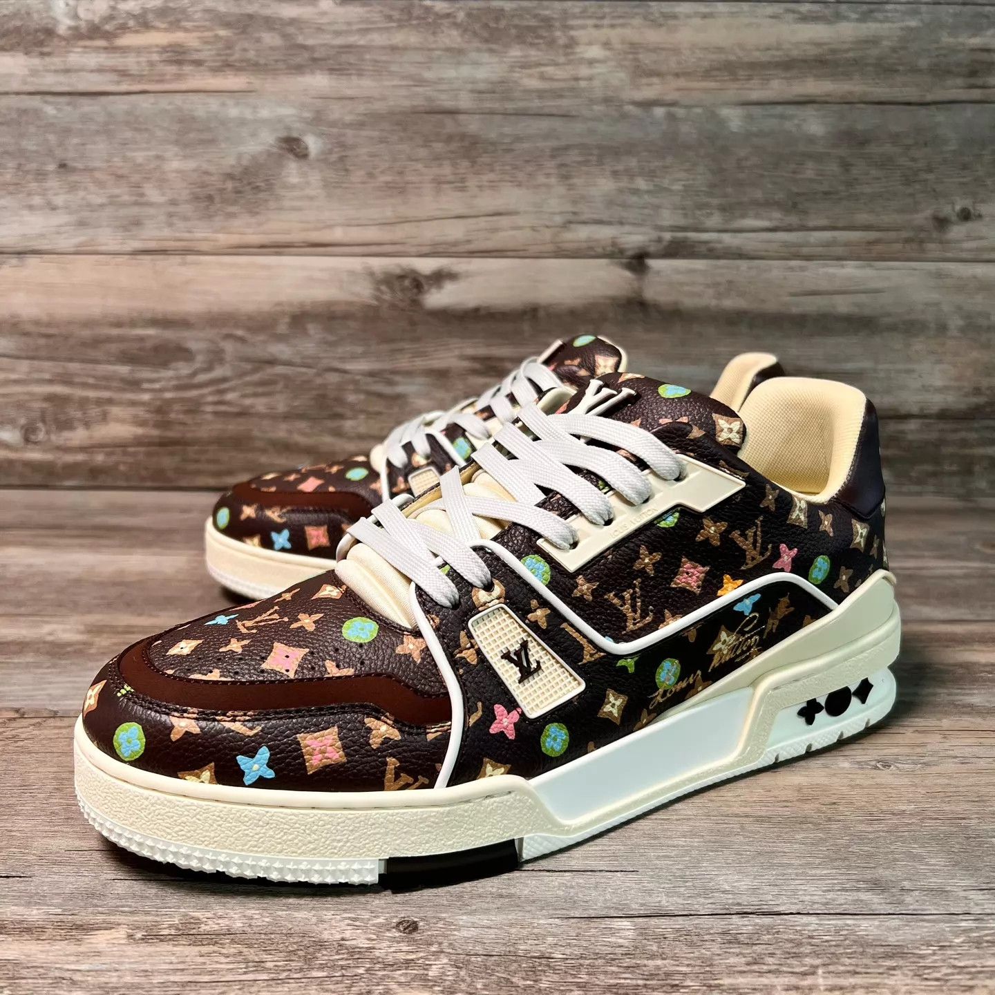 Louis Vuitton LV Trainer x Tyler Brown AOP UK6.5/40.5 97New Size US 7.5 / EU 40-41 - 1 Thumbnail