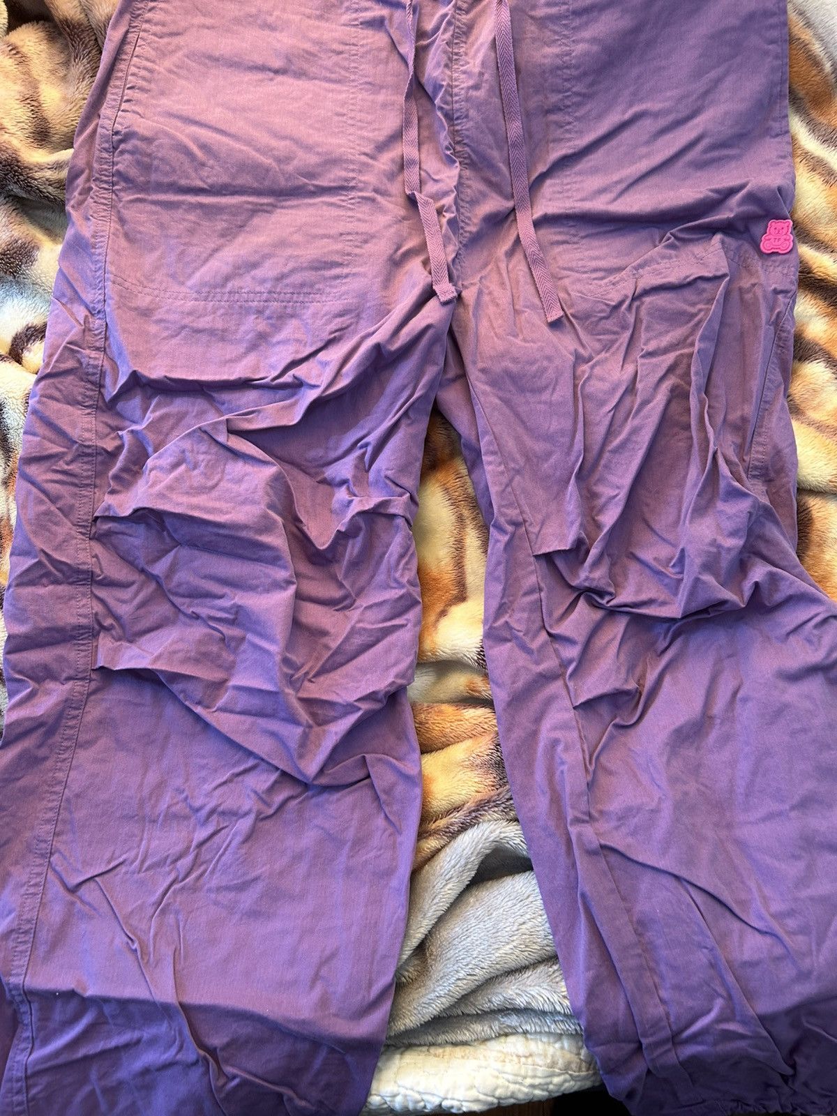 Teddy Fresh Teddy Fresh Baggy Poplin Pants Purple Size XS/S Size US 31 - 1 Thumbnail