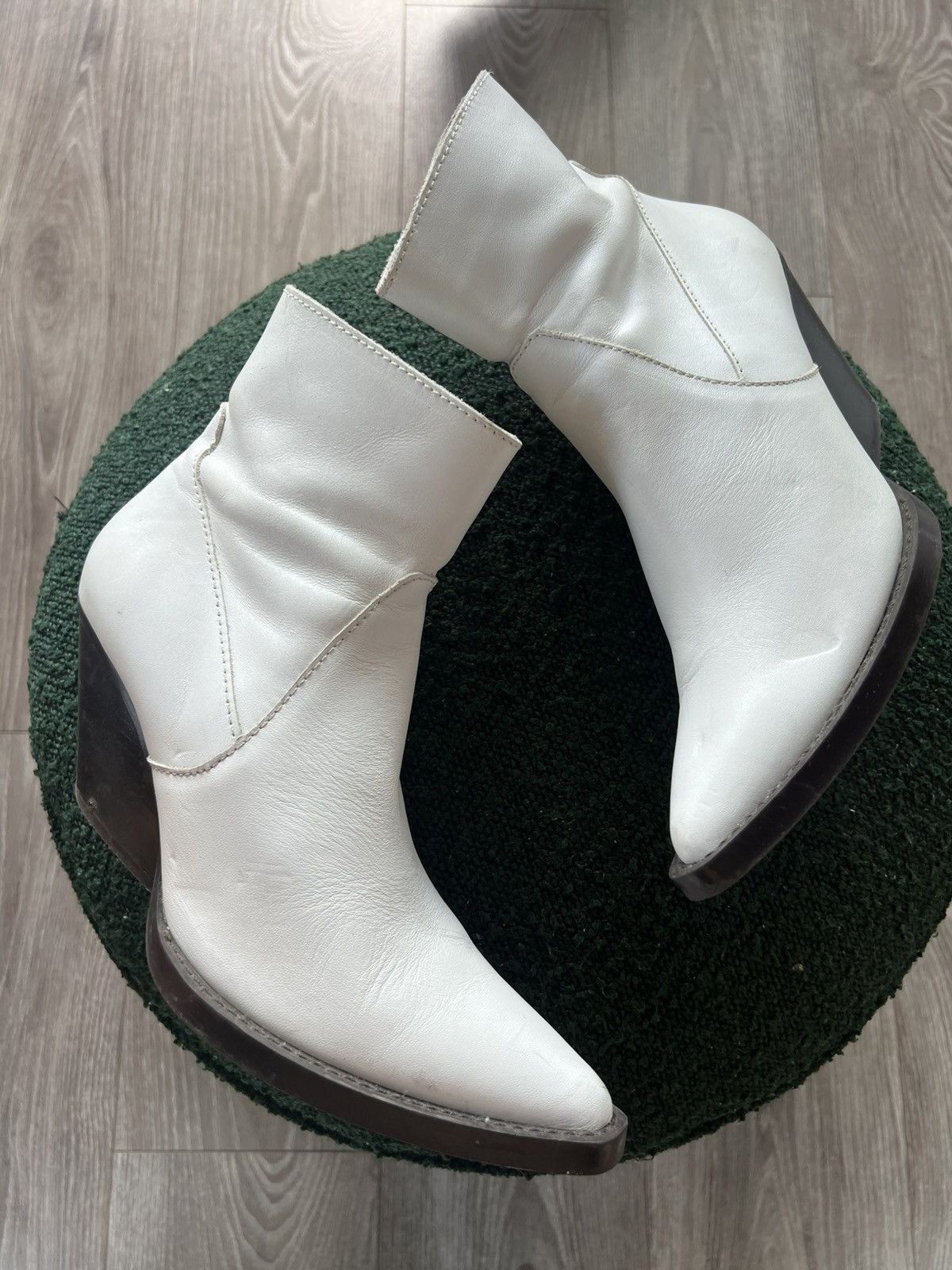 Zara Avant Garde Y2k Leather Opium Archival Zara Woman Boots Size US 6 / IT 36 - 9 Thumbnail