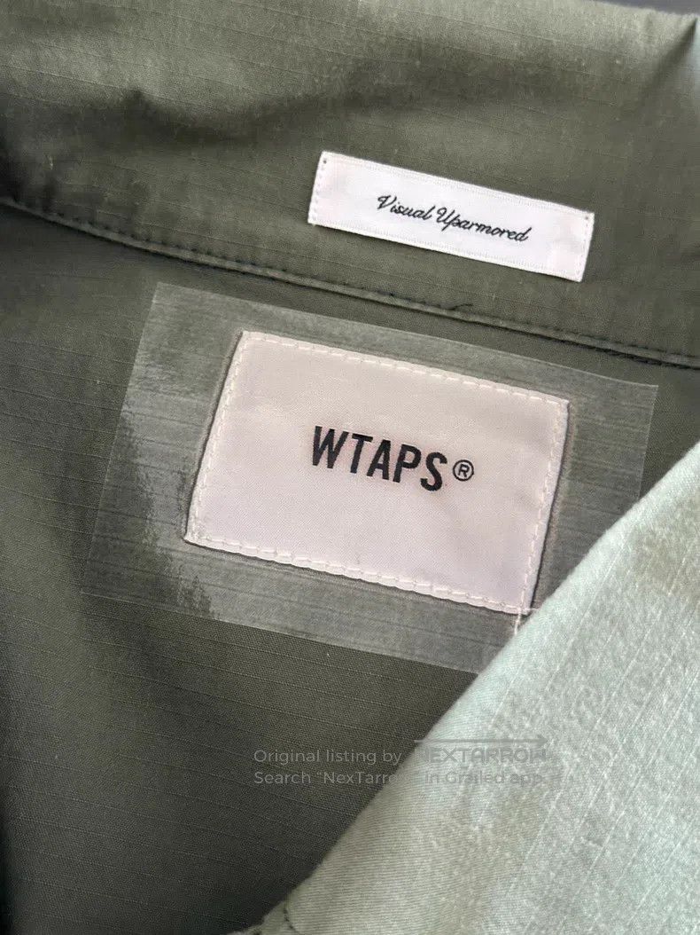 Wtaps Wtaps Military Green Four-Pocket Jacket Size US XL / EU 56 / 4 - 2 Thumbnail