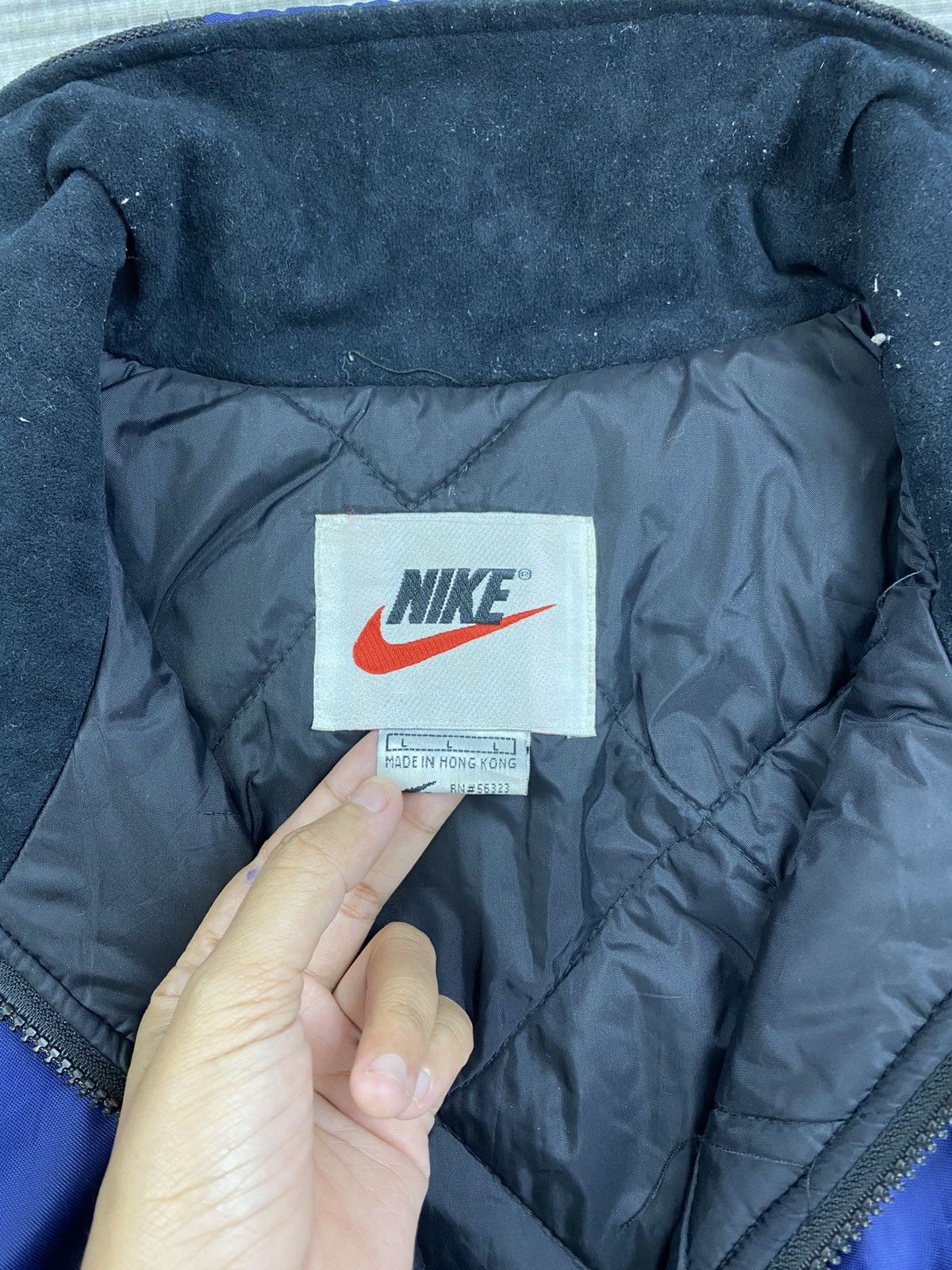 Nike 🔥90s Nike Center Swoosh Pullover Anorak Back Hit Jacket Size US XL / EU 56 / 4 - 8 Thumbnail