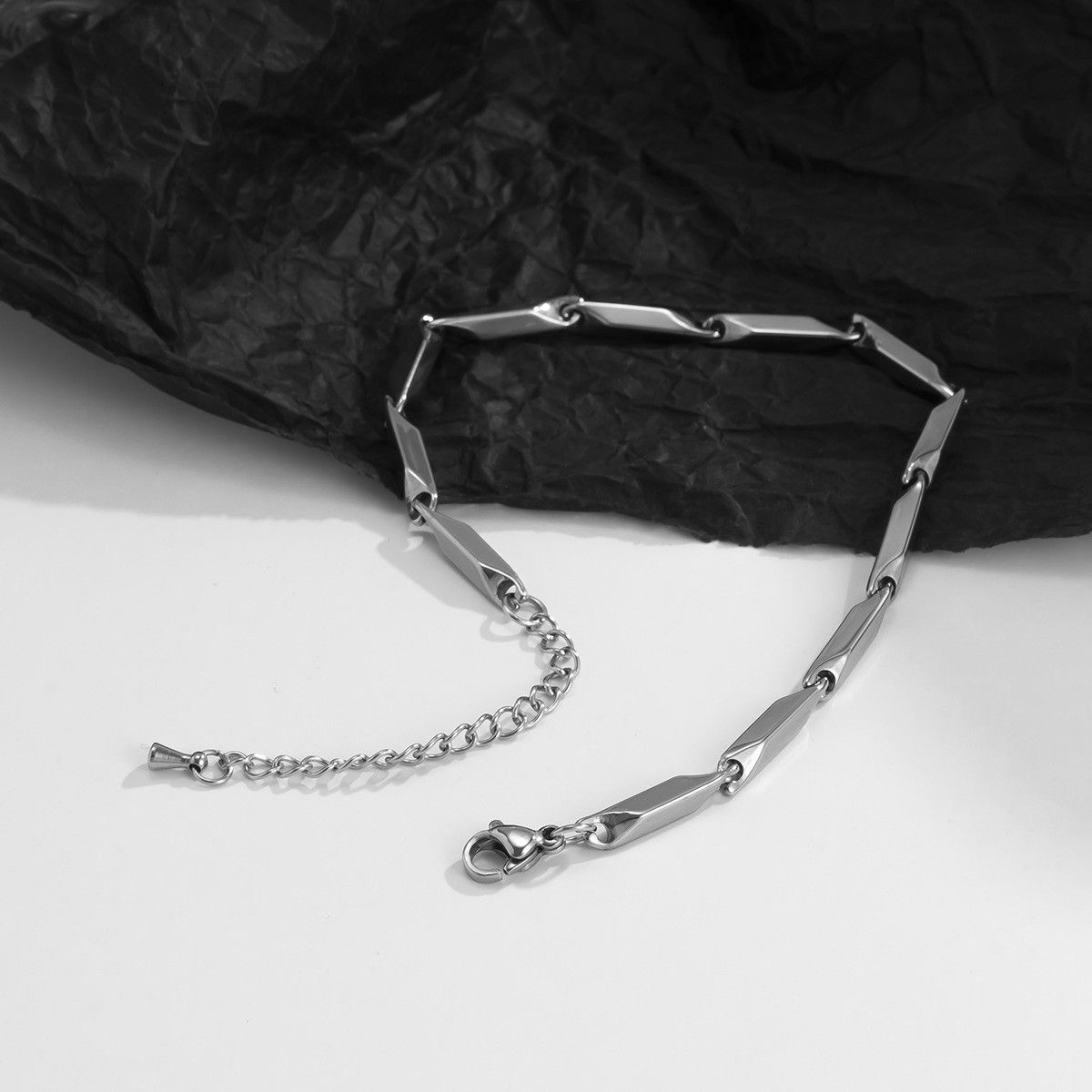 Vintage Titanium Steel Style Bracelet Size ONE SIZE - 6 Thumbnail