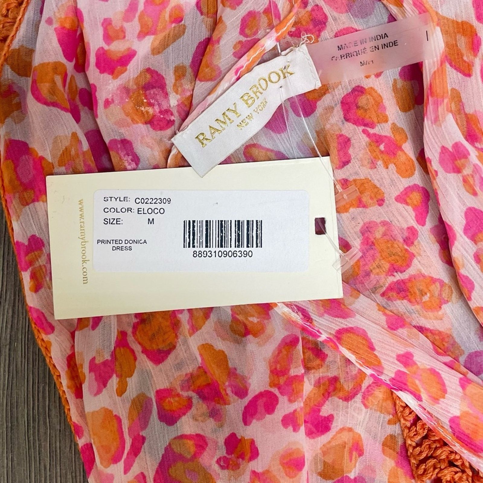 Ramy Brook NWT Ramy Brook Donica Printed Cover-Up Dress size M Size M / US 6-8 / IT 42-44 - 9 Thumbnail