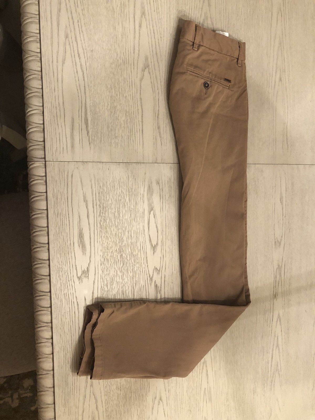 Celio CELIO Brown Chino Khaki Men's Pants Slim Fit Size 30 Size US 30 / EU 46 - 6 Thumbnail