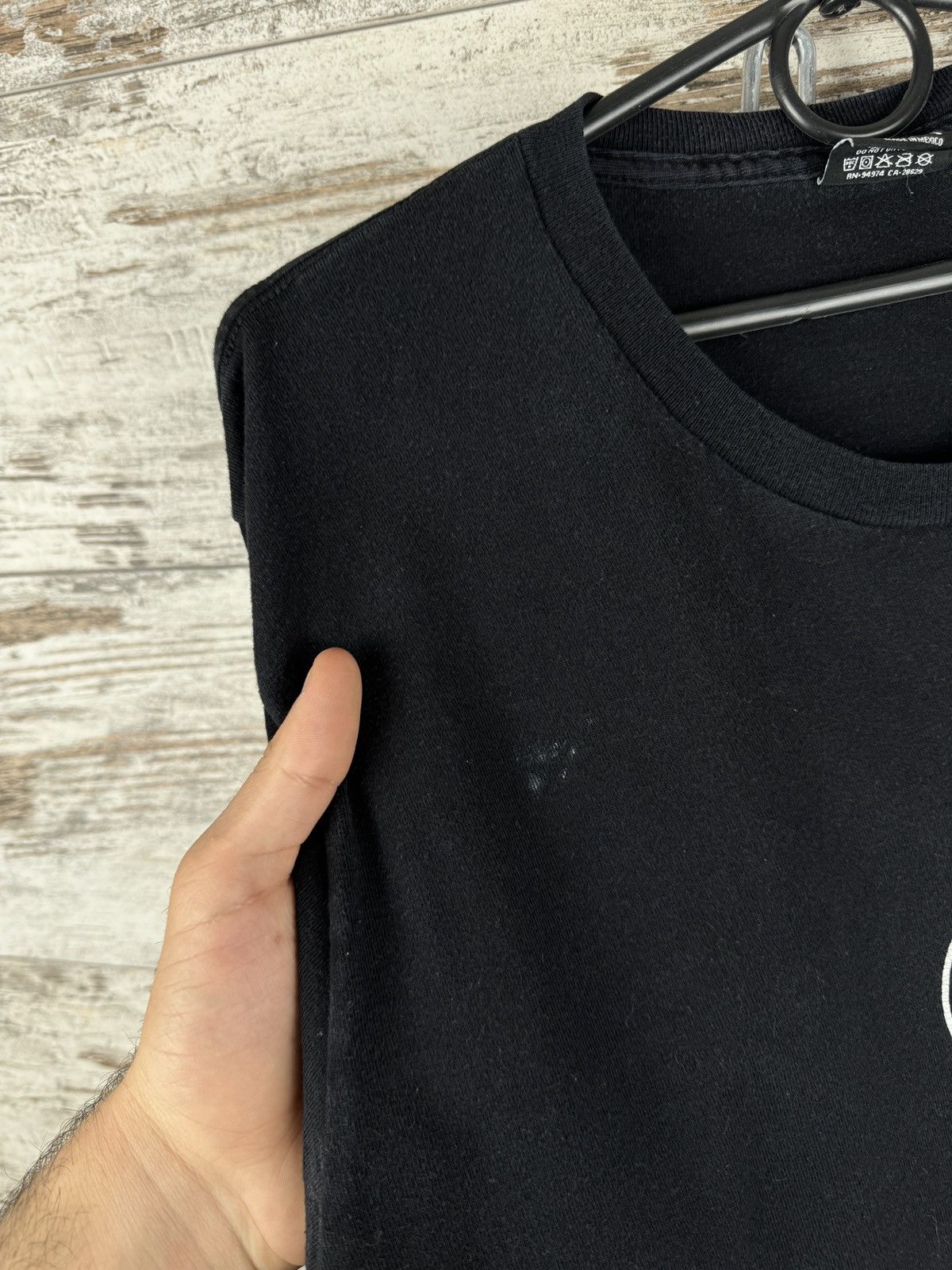 Stussy × Vintage Mens Vintage distressed Stussy T-shirt centre logo y2k rare Size US M / EU 48-50 / 2 - 7 Thumbnail