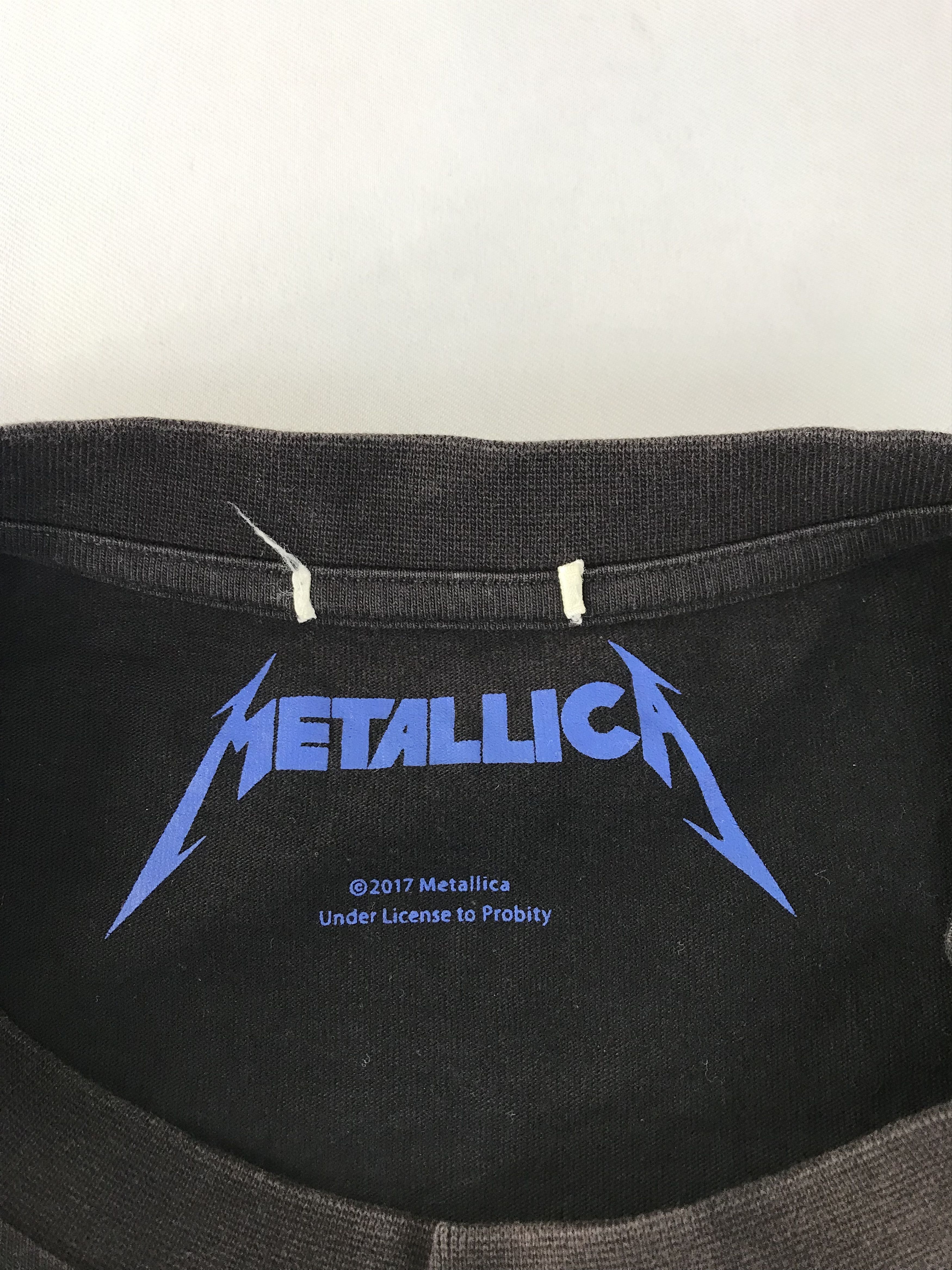 Band Tees × Metallica Metallica The Young Metal Attack Side Tape Rock Band Printed Size US M / EU 48-50 / 2 - 7 Thumbnail