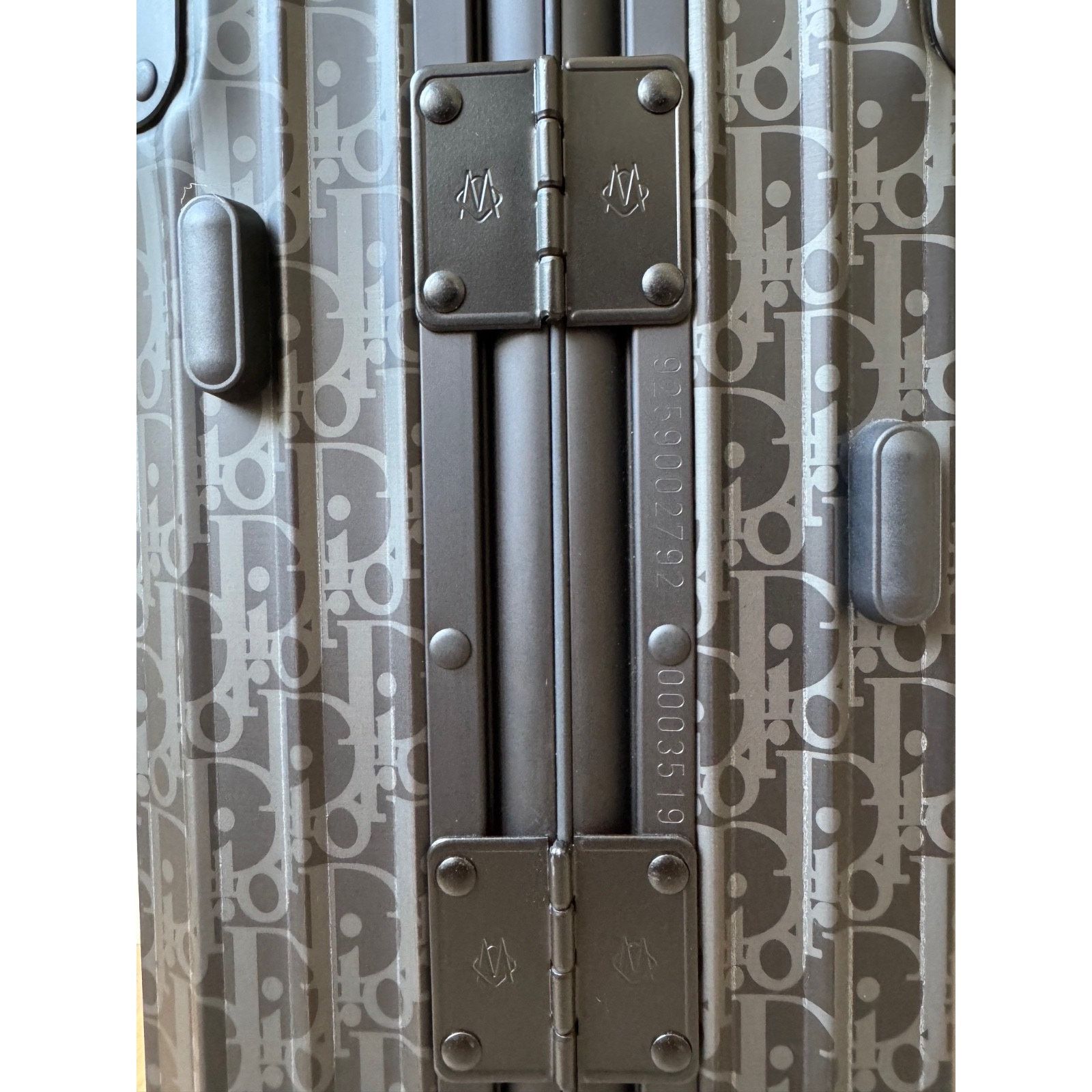 Dior Dior Rimowa 4-Wheel Cabin Suitcase Aluminium Black Size ONE SIZE - 16 Thumbnail