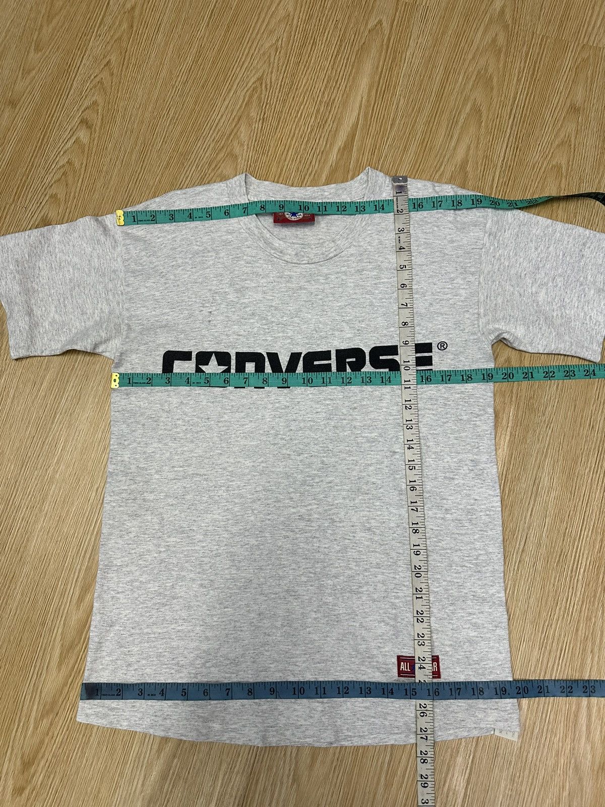 Converse Vintage 80s Converse Spellout Made in Usa Tshirt A273 Size US S / EU 44-46 / 1 - 5 Thumbnail