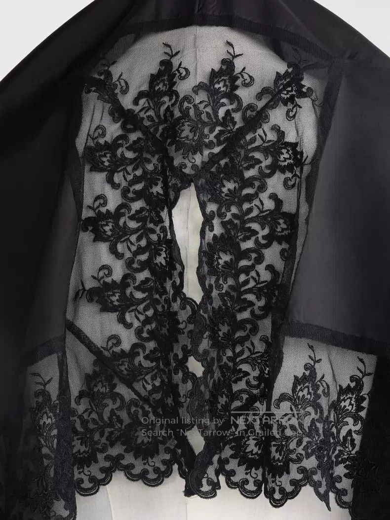 Comme des Garcons Comme Des Garcons Torn bride season strapless lace dress Size M / US 6-8 / IT 42-44 - 8 Thumbnail