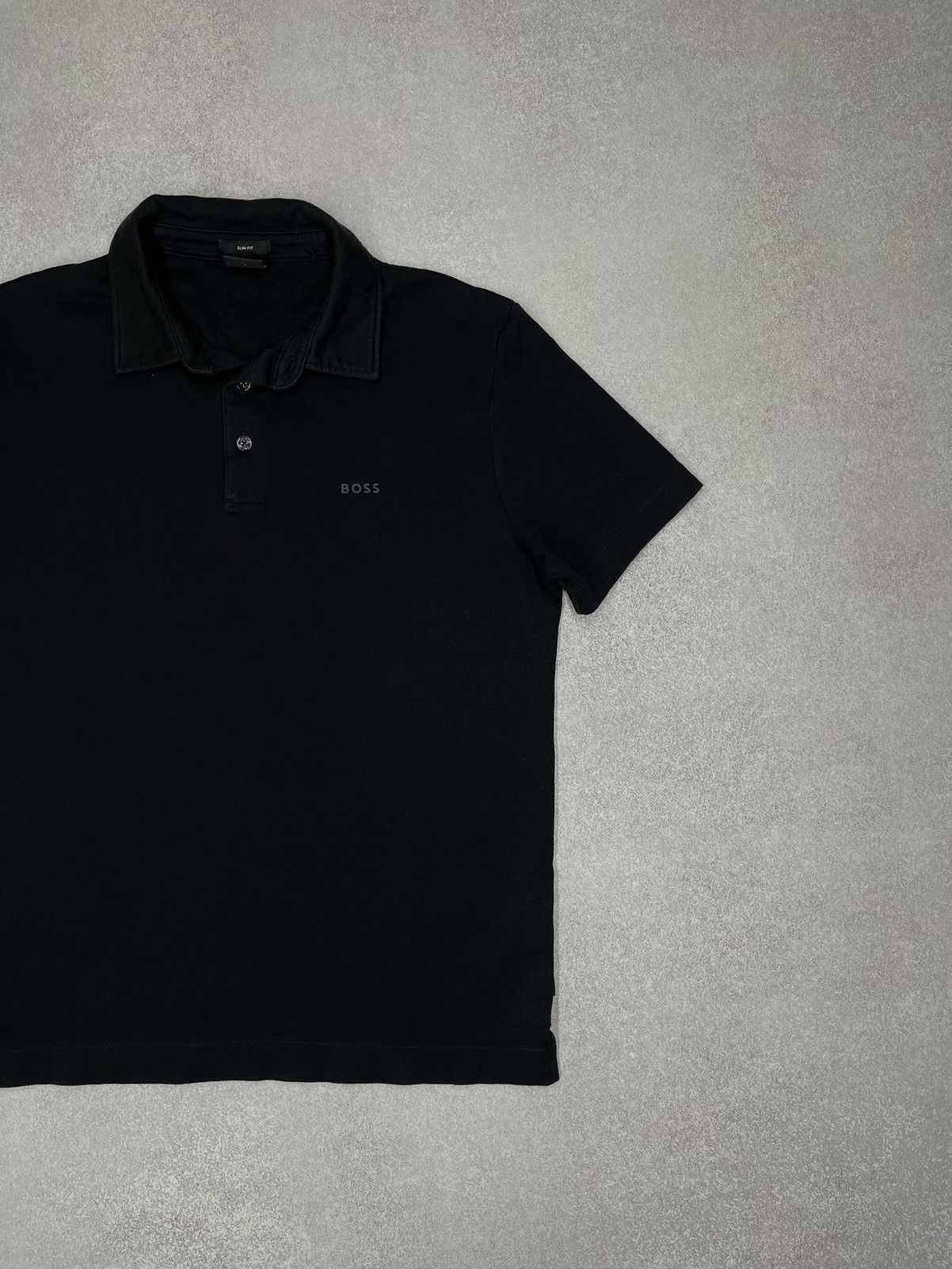 Hugo Boss Mens Hugo Boss Palosh Polo Full Black Size S Size US S / EU 44-46 / 1 - 2 Thumbnail