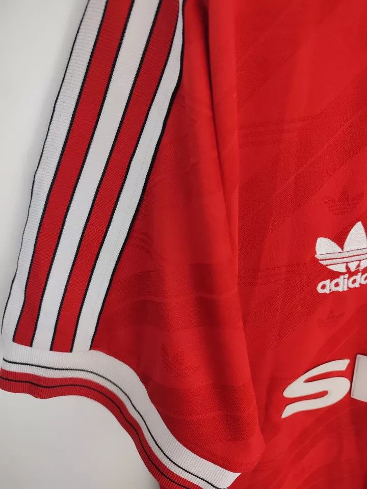 Vintage Manchester United 1987-88 home FOOTBALL Kit SHIRT