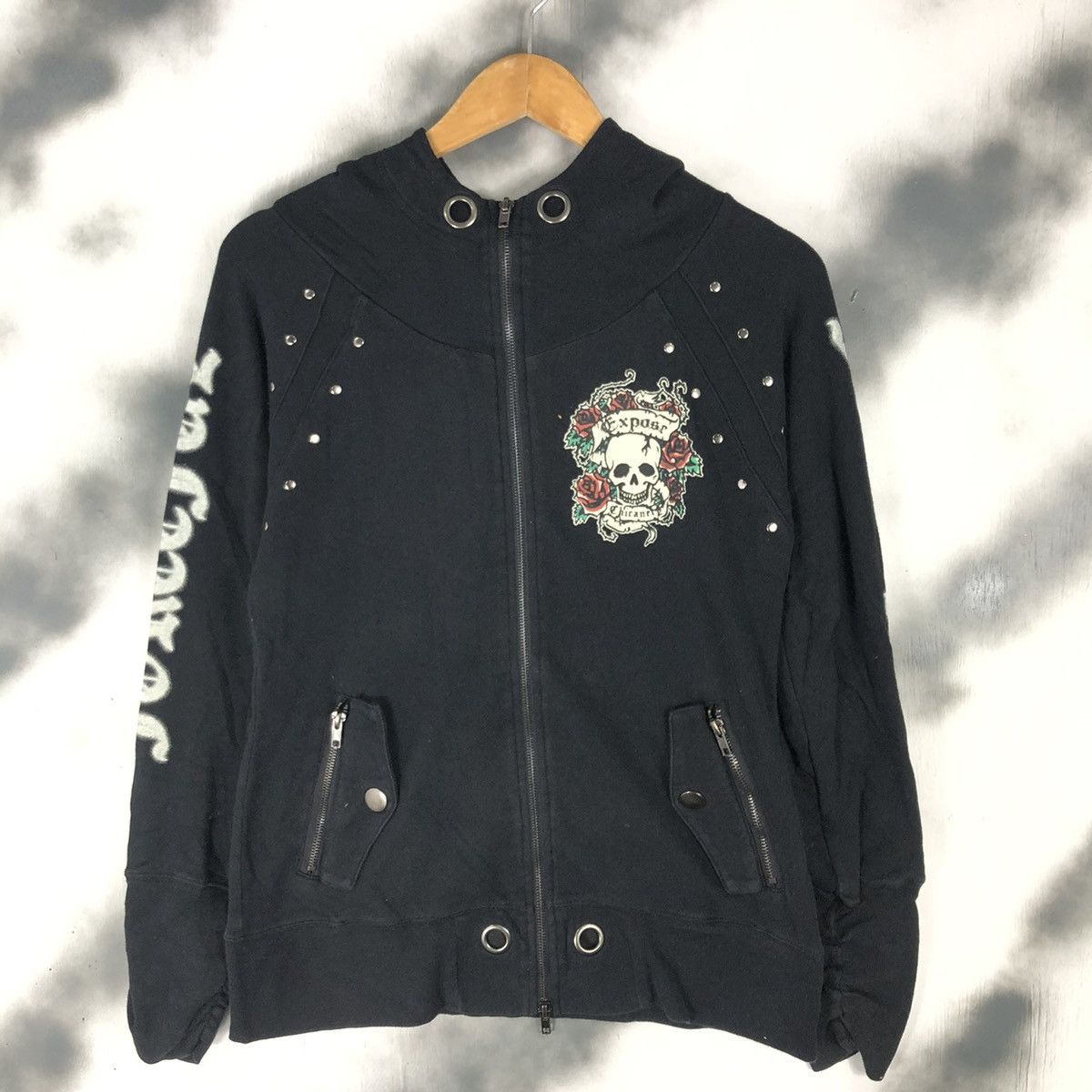 Black Label × Punk and Yo DIG DEEP BLACK LABEL SKULLS PUNK STYLE Size US L / EU 52-54 / 3 - 6 Thumbnail