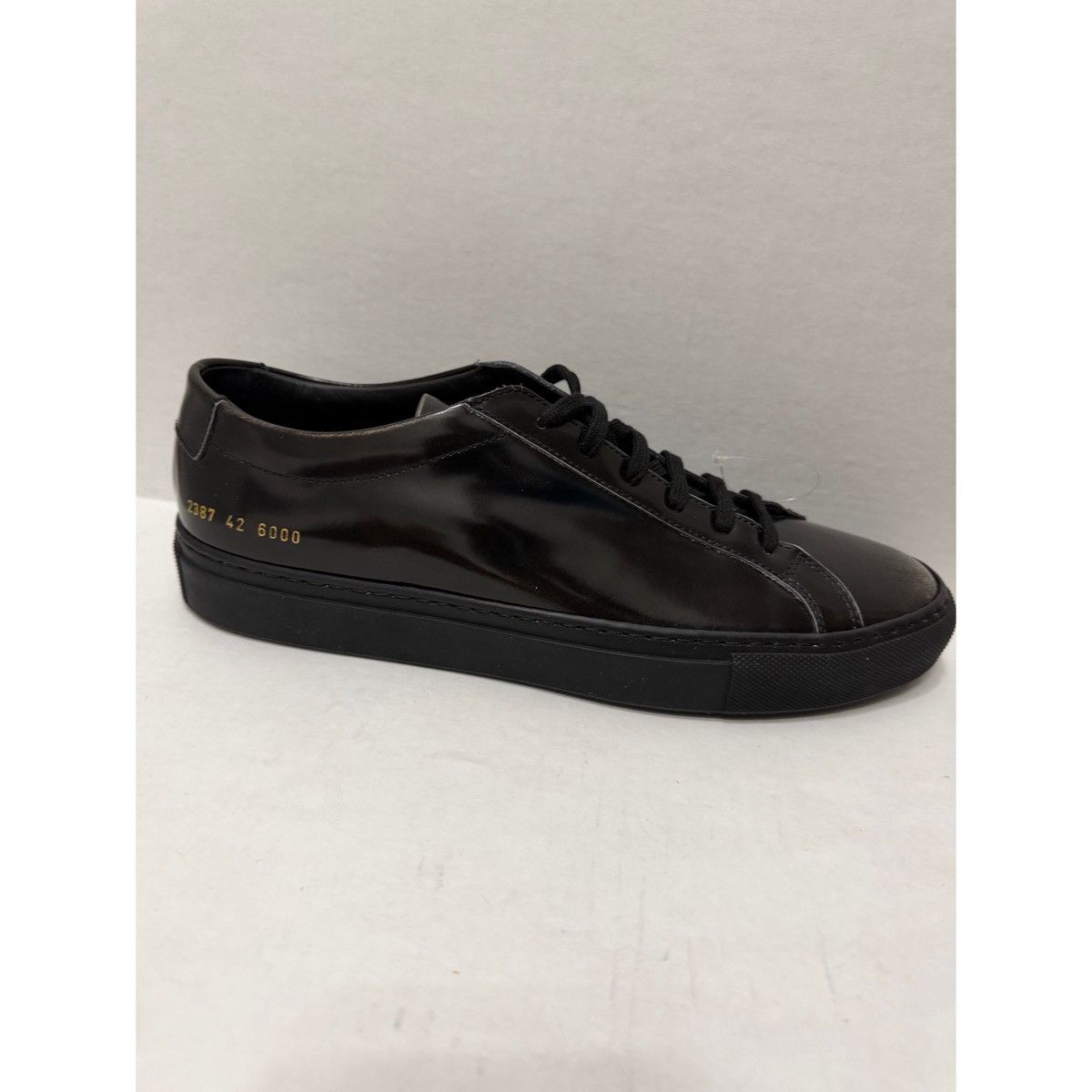 Common Projects COMMON PROJECTS ACHILLES FADED BLACK SNEAKERS Size US 9 / EU 42 - 3 Thumbnail