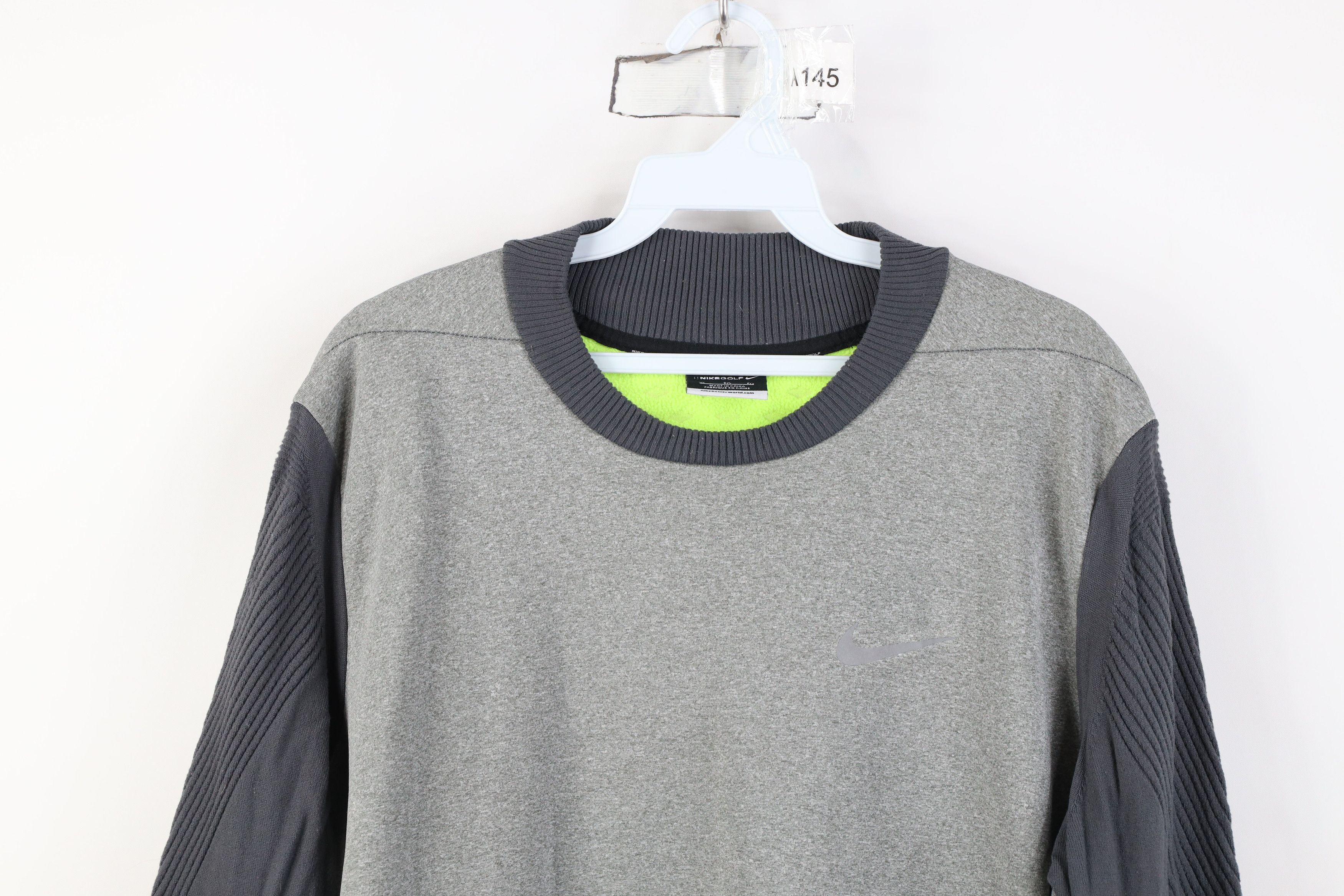 Nike Nike Golf Sphere Knit Fleece Lined Pullover Sweatshirt Gray Size US XL / EU 56 / 4 - 2 Thumbnail