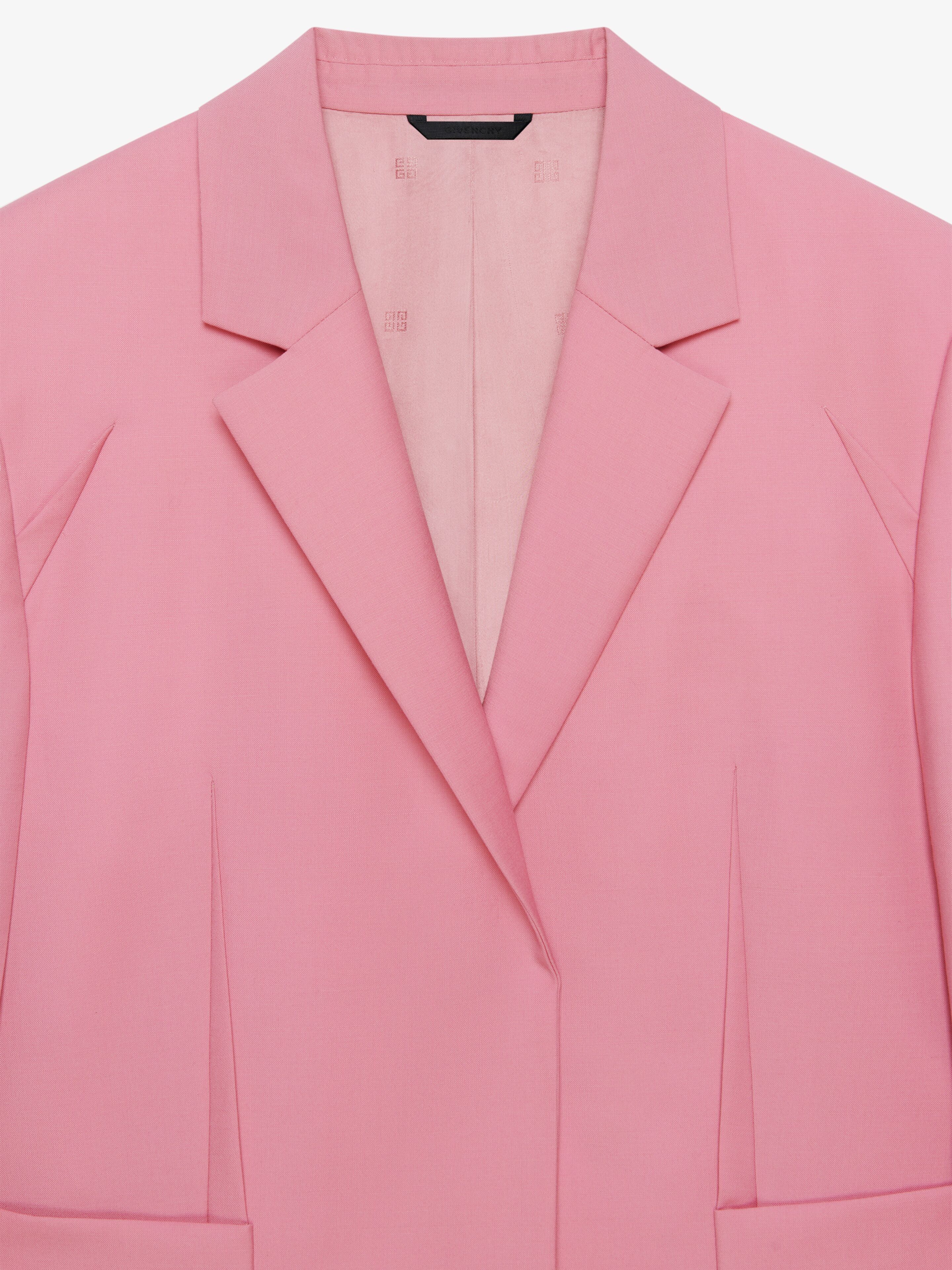 Givenchy o1y0925 Blazer in Pink Size S / US 4 / IT 40 - 2 Thumbnail