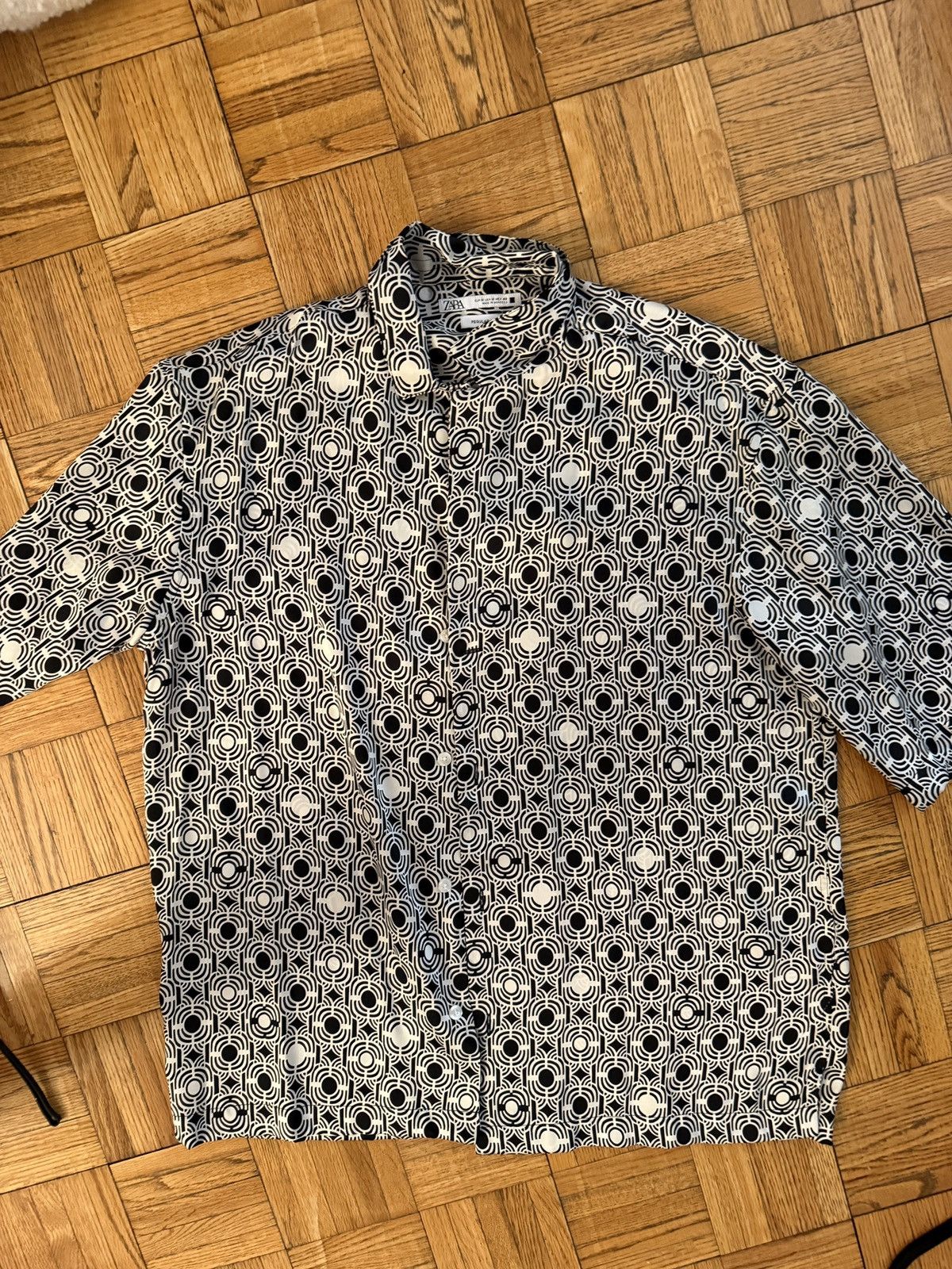 Zara ZARA disco party shirt Size US M / EU 48-50 / 2 - 1 Thumbnail