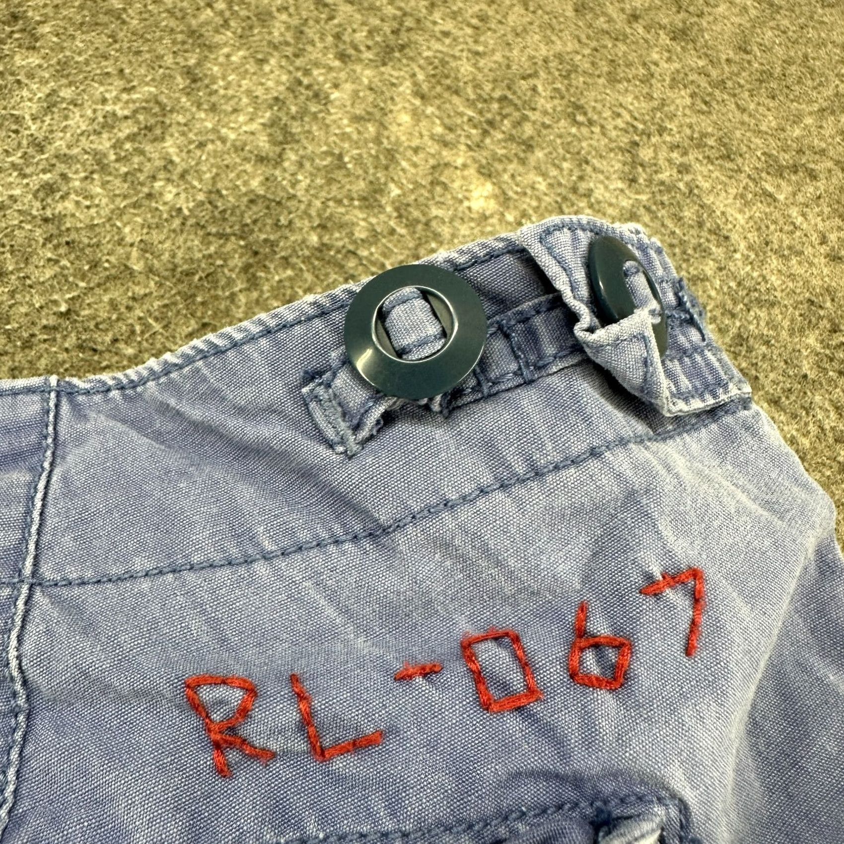 Polo Ralph Lauren Polo Ralph Lauren Pants Men 40x32 Blue Cargo Modern Fit Military Ripstop Utility Pants Straight Pockets Cargo Army Outdoor 40 in Waist Blue Size US L / EU 52-54 / 3 - 3 Thumbnail