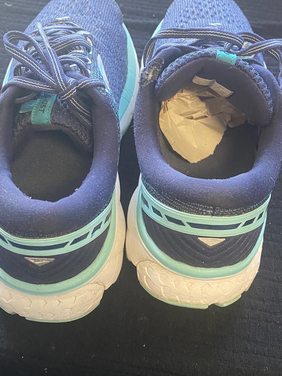 Brooks Brooks Ghost 11 Womens Size 10B Shoe Running Blue No Insoles Size US 10 / IT 40 - 9 Thumbnail