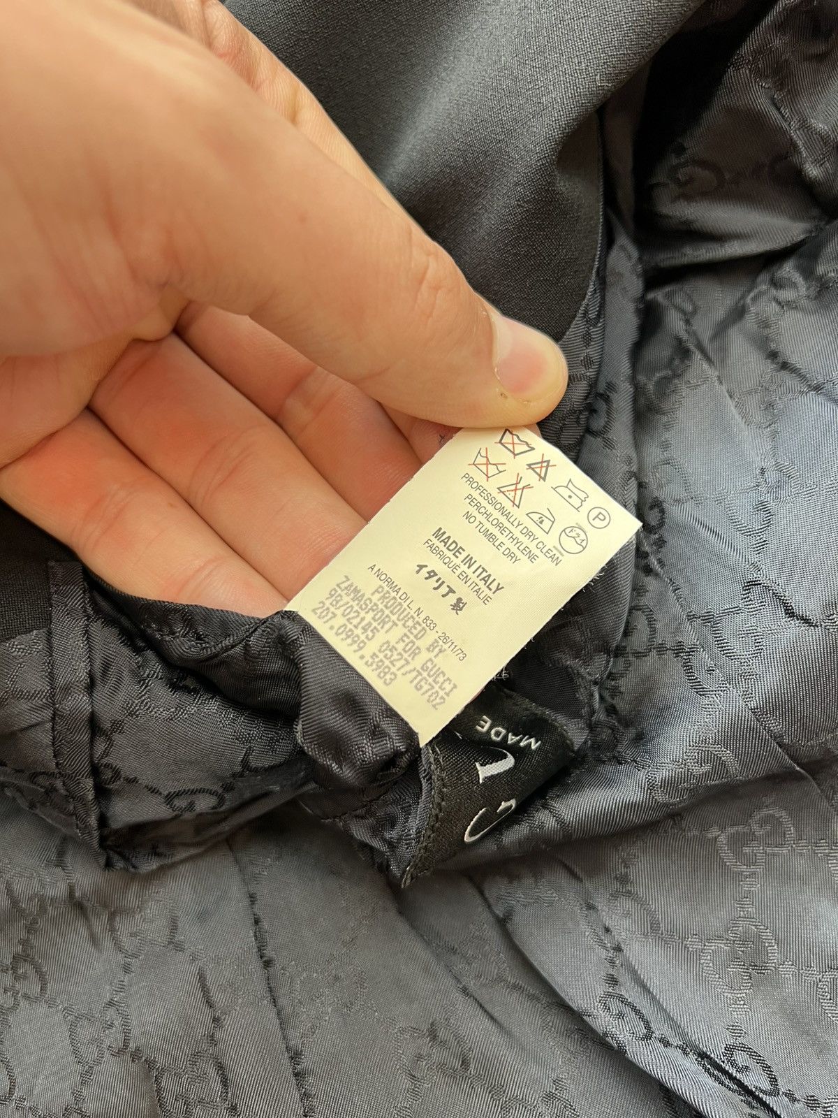 Gucci Gucci Black Blazer Formal Basic Mens Size 46 Size 46R - 8 Thumbnail