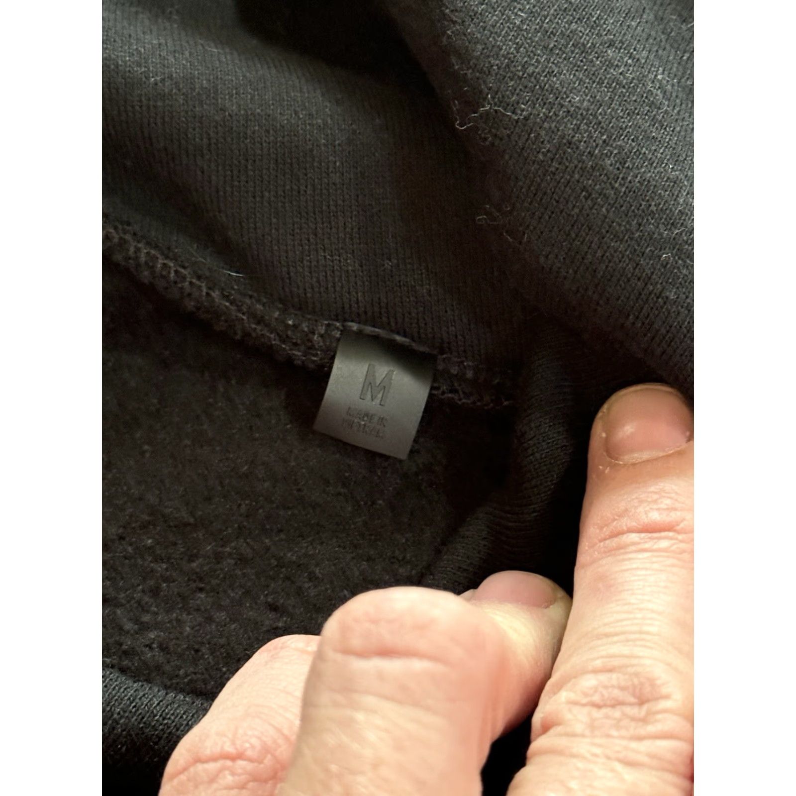 Essentials Fear of God Essentials Hoodie Jet Black Size M (Medium) Men Pullover Hoodie NWT Pockets Hooded Oversized Cotton Polyester Modern Designer Size US M / EU 48-50 / 2 - 6 Thumbnail
