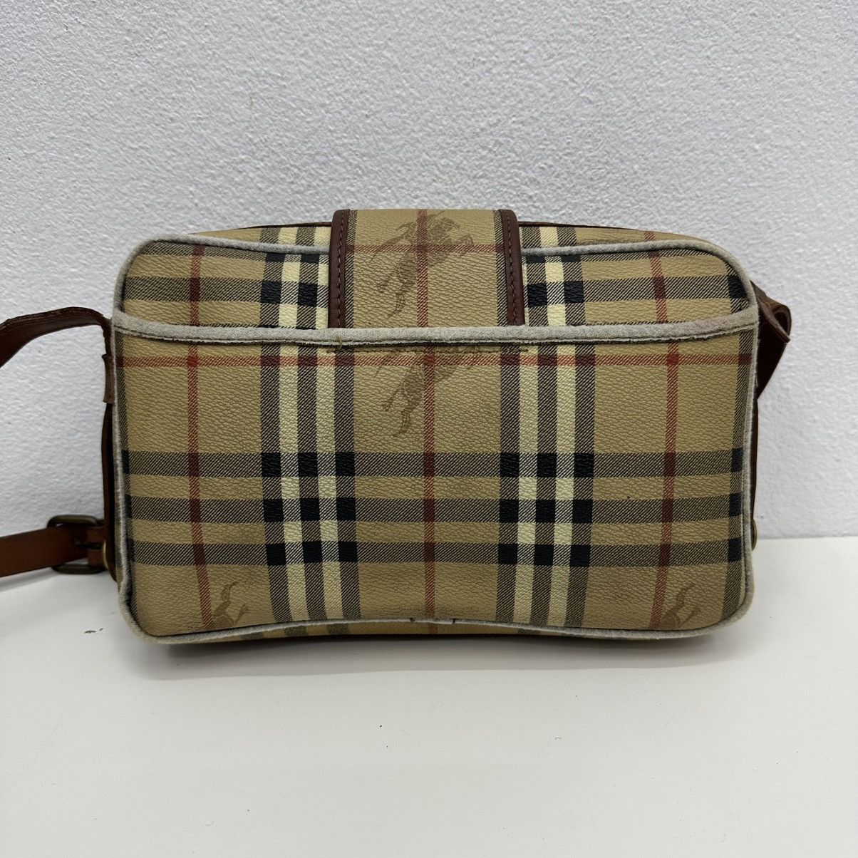 Burberry ‼️YES‼️ AUTH. VINTAGE BURBERRY NOVA CHECK CLUTCH SHOULDER BAG Size ONE SIZE - 6 Thumbnail