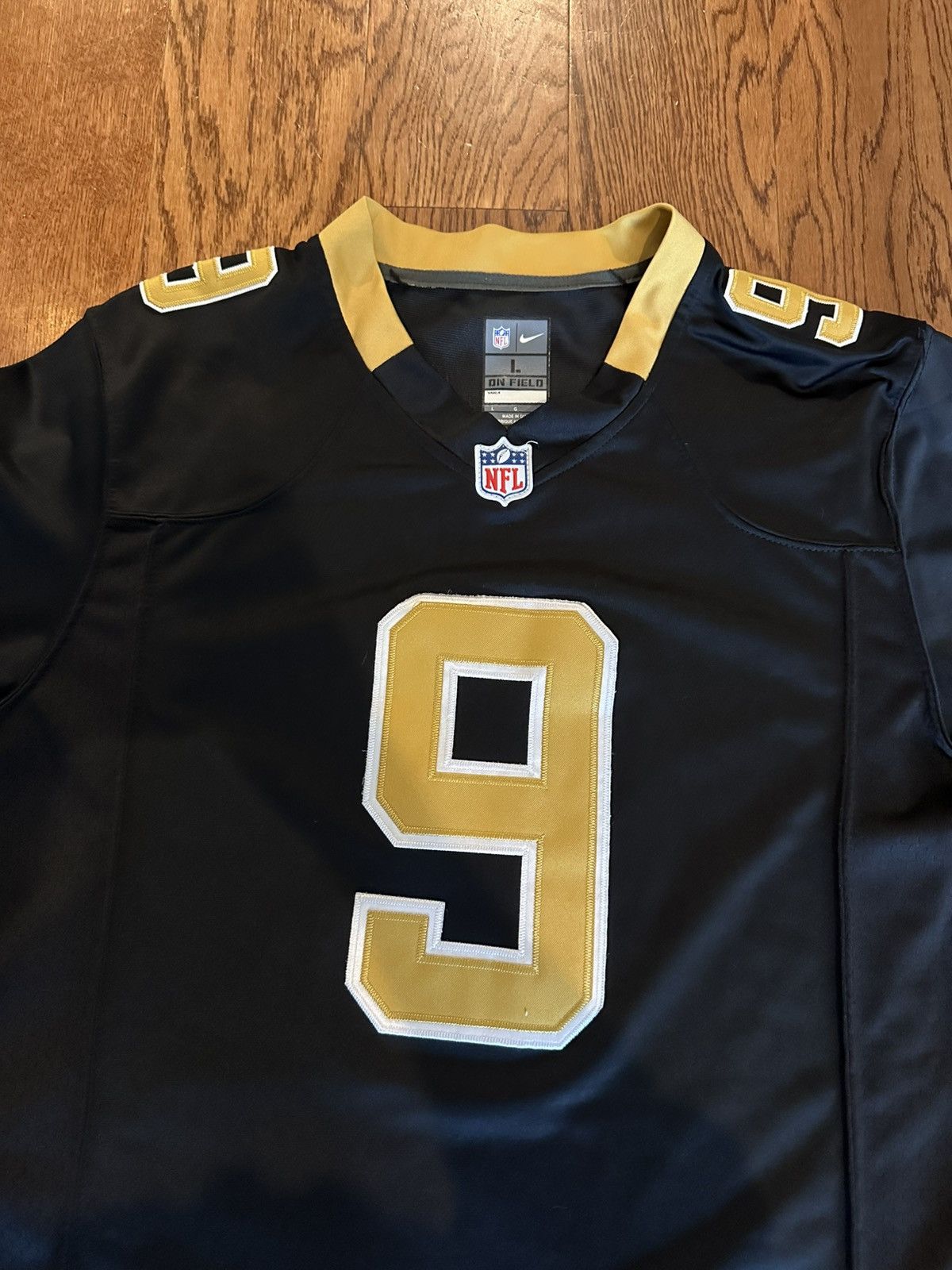 Nike Drew Brees Jersey New Orleans Saints Nike On Field L Black Size US L / EU 52-54 / 3 - 2 Thumbnail