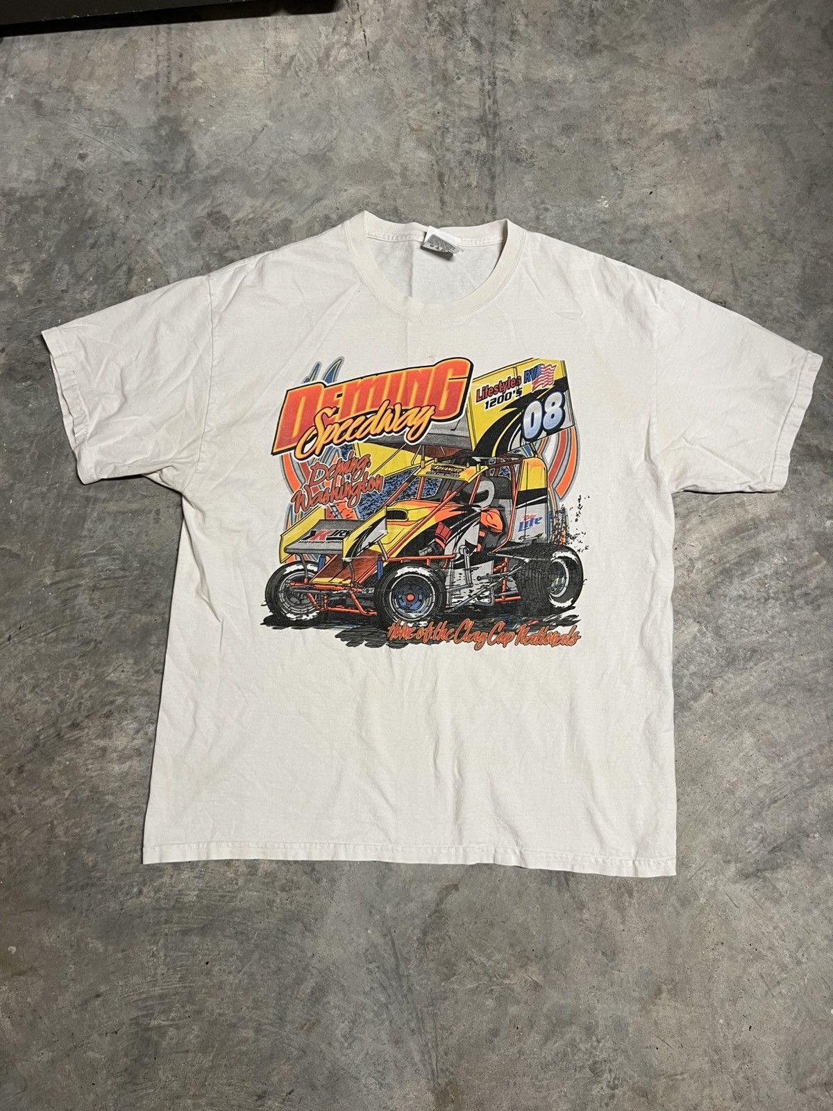 Other deming speedway graphic T shirt Size US XL / EU 56 / 4 - 1 Thumbnail