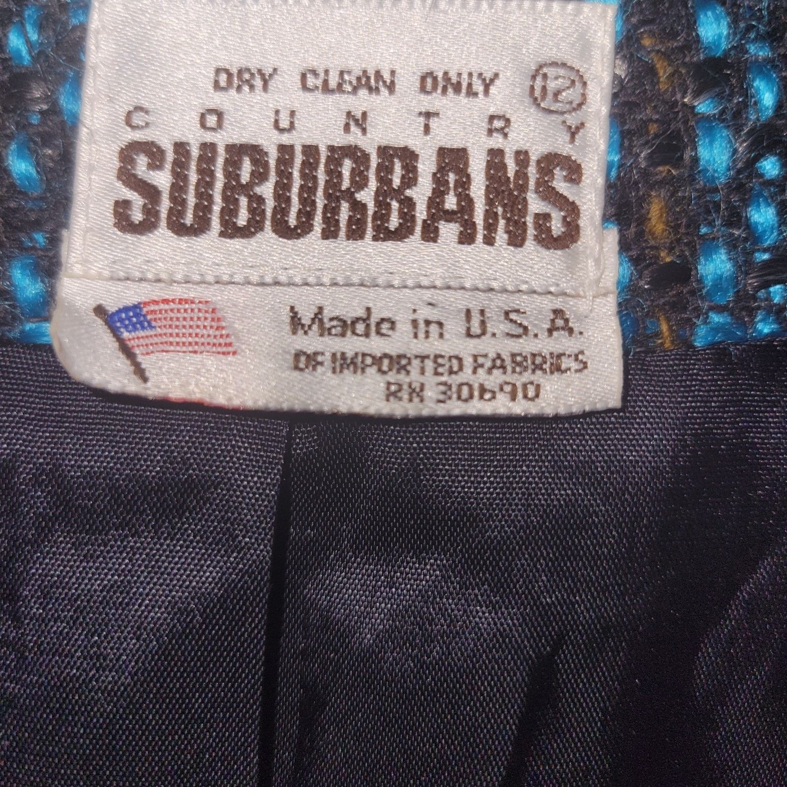 & Other Stories Vintage Suburbans Women’s Blazer Size 12, Made In USA Size L / US 10 / IT 46 - 4 Thumbnail