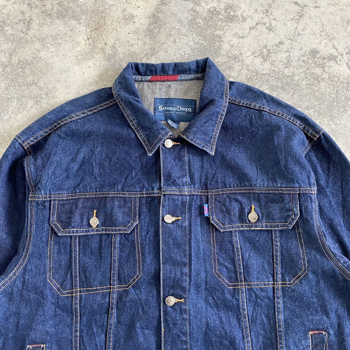 Snoop Dogg Vintage Snoop Dogg Jeans SDC Embroidered Trucker Jacket Size US XL / EU 56 / 4 - 15 Thumbnail