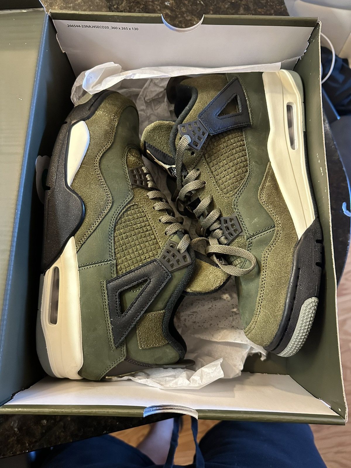 Jordan Brand AIR JORDAN 4 RETRO SE CRAFT “MEDIUM OLIVE” Size US 12 / EU 45 - 14 Thumbnail
