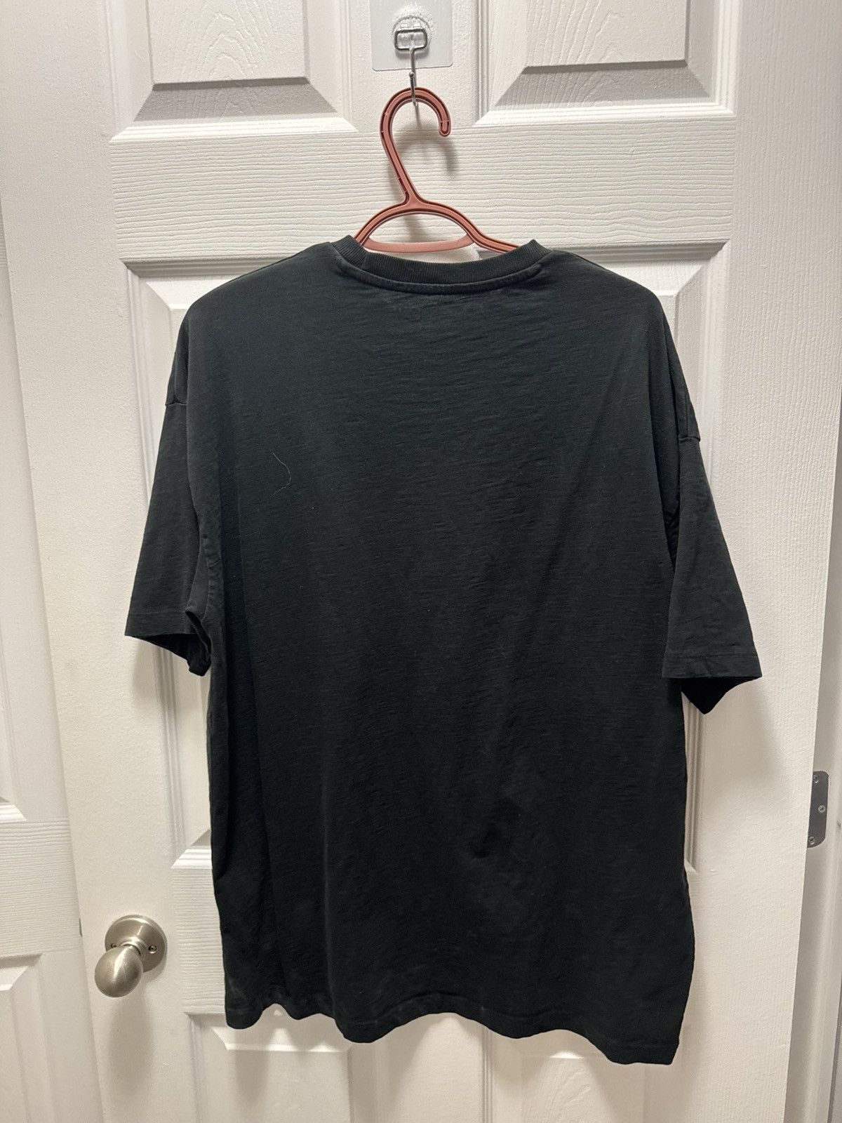 Asos Collusion ASOS Cross Jesus Graphic T-Shirt Black Size US M / EU 48-50 / 2 - 2 Thumbnail