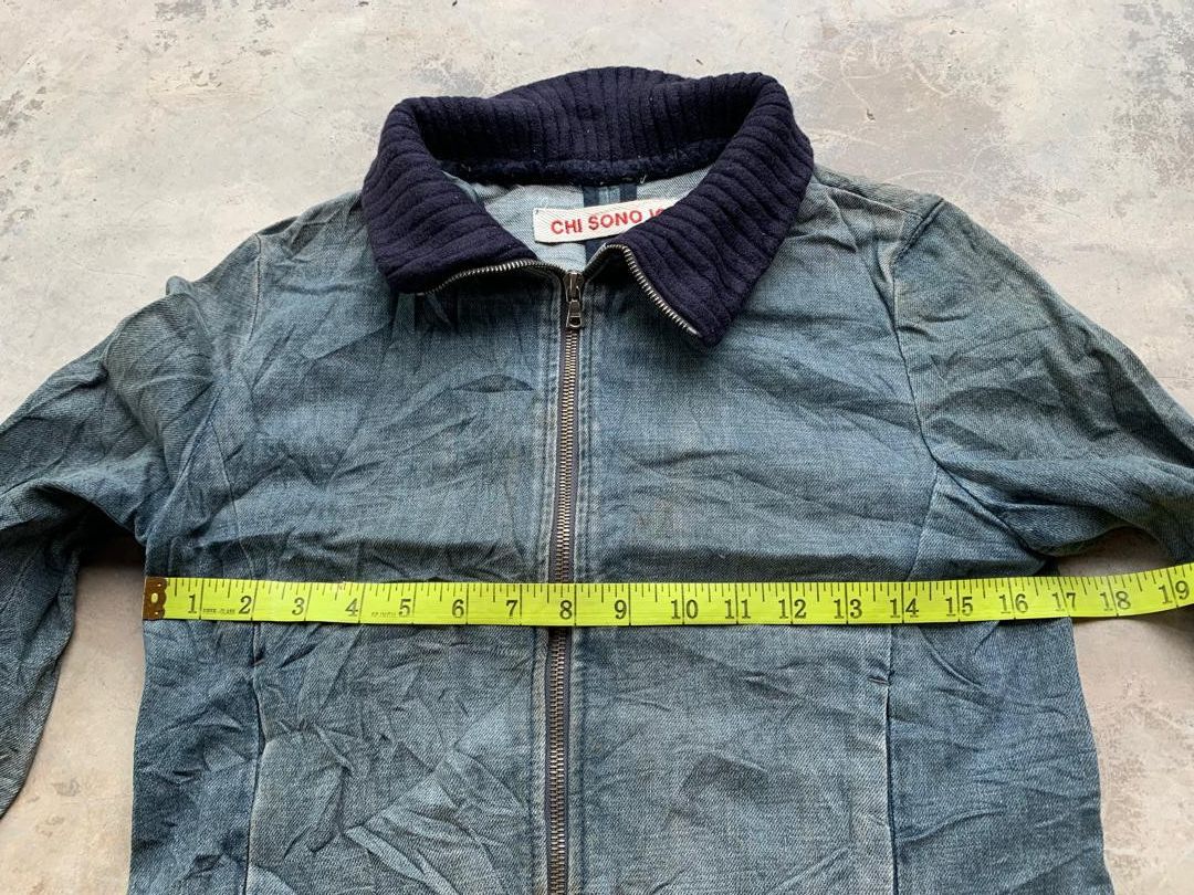 Japanese Brand Vintage ''Chi Sono'' Denim Jacket Size S / US 4 / IT 40 - 9 Thumbnail