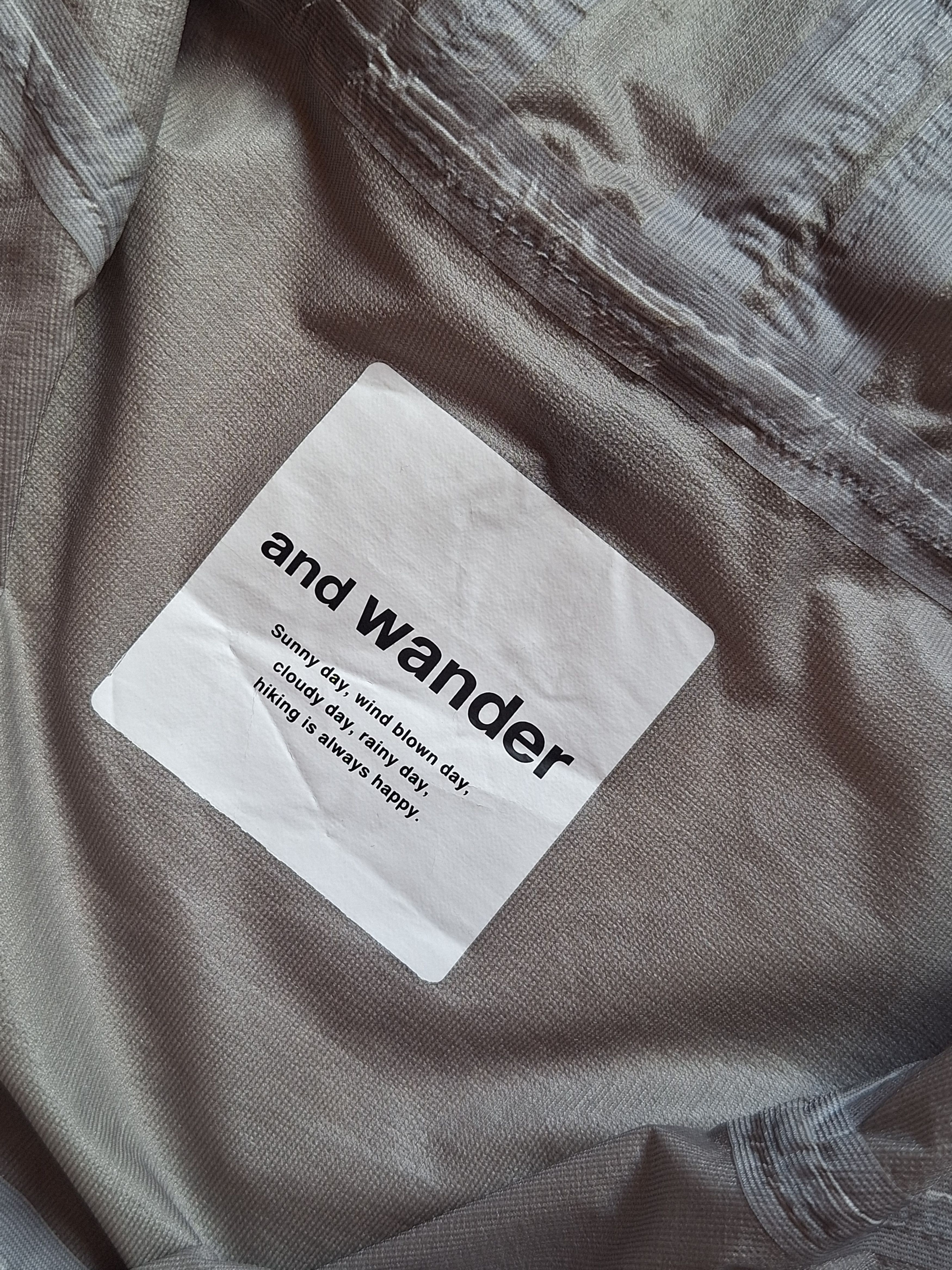 And Wander And Wander / Pertex Shield Jacket Size US XL / EU 56 / 4 - 7 Thumbnail