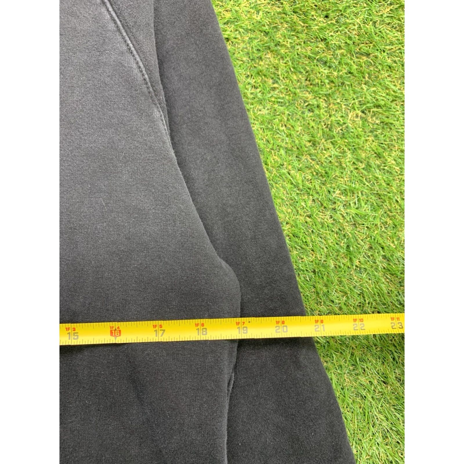 Vintage ALPHA Hooded Pullover Sweatshirt Hoodie Mens Medium Gray Center Logo Graphic Print Fleece Pocket Size US M / EU 48-50 / 2 - 6 Thumbnail