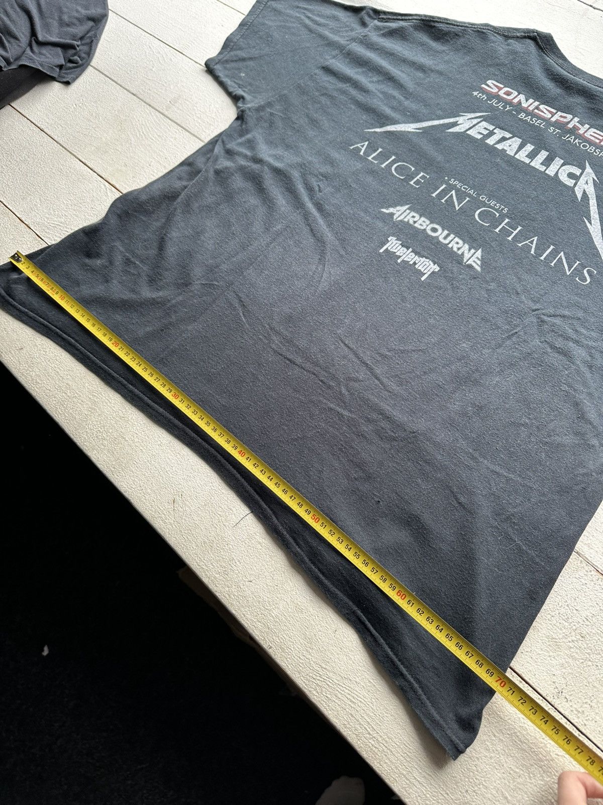 Band Tees × Metallica × Vintage 🚨SONISPHERE FESTIVAL METALLICA TOUR BAND AIRBOURNE Size US XXL / EU 58 / 5 - 12 Thumbnail