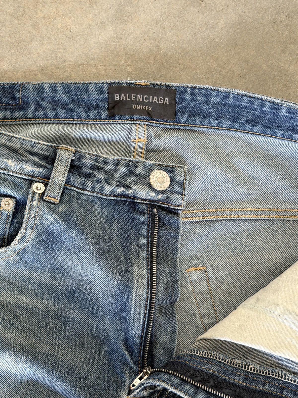 Balenciaga SOLD**Balenciaga SS23 destroyed mudwash jeans Size US 34 / EU 50 - 7 Thumbnail