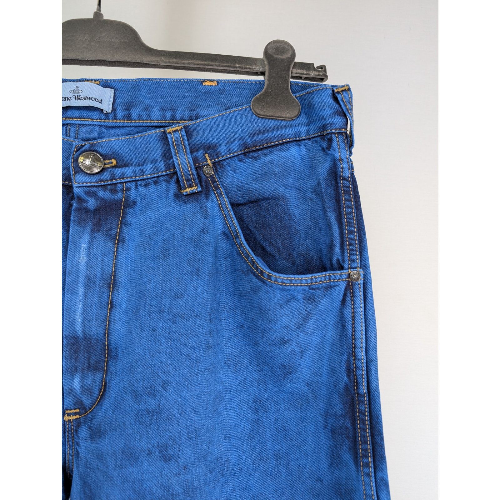 Vivienne Westwood o1rshd1 Ranch Jeans in Blue Size US 34 / EU 50 - 5 Thumbnail