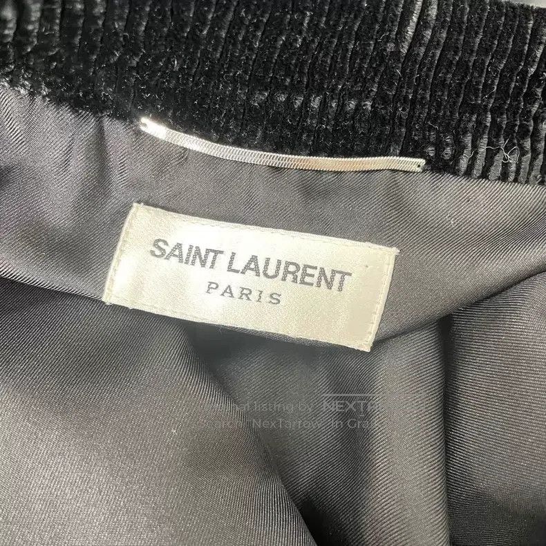 Saint Laurent Paris Saint Laurent Paris Velvet Crystal Jacket Size US S / EU 44-46 / 1 - 4 Thumbnail