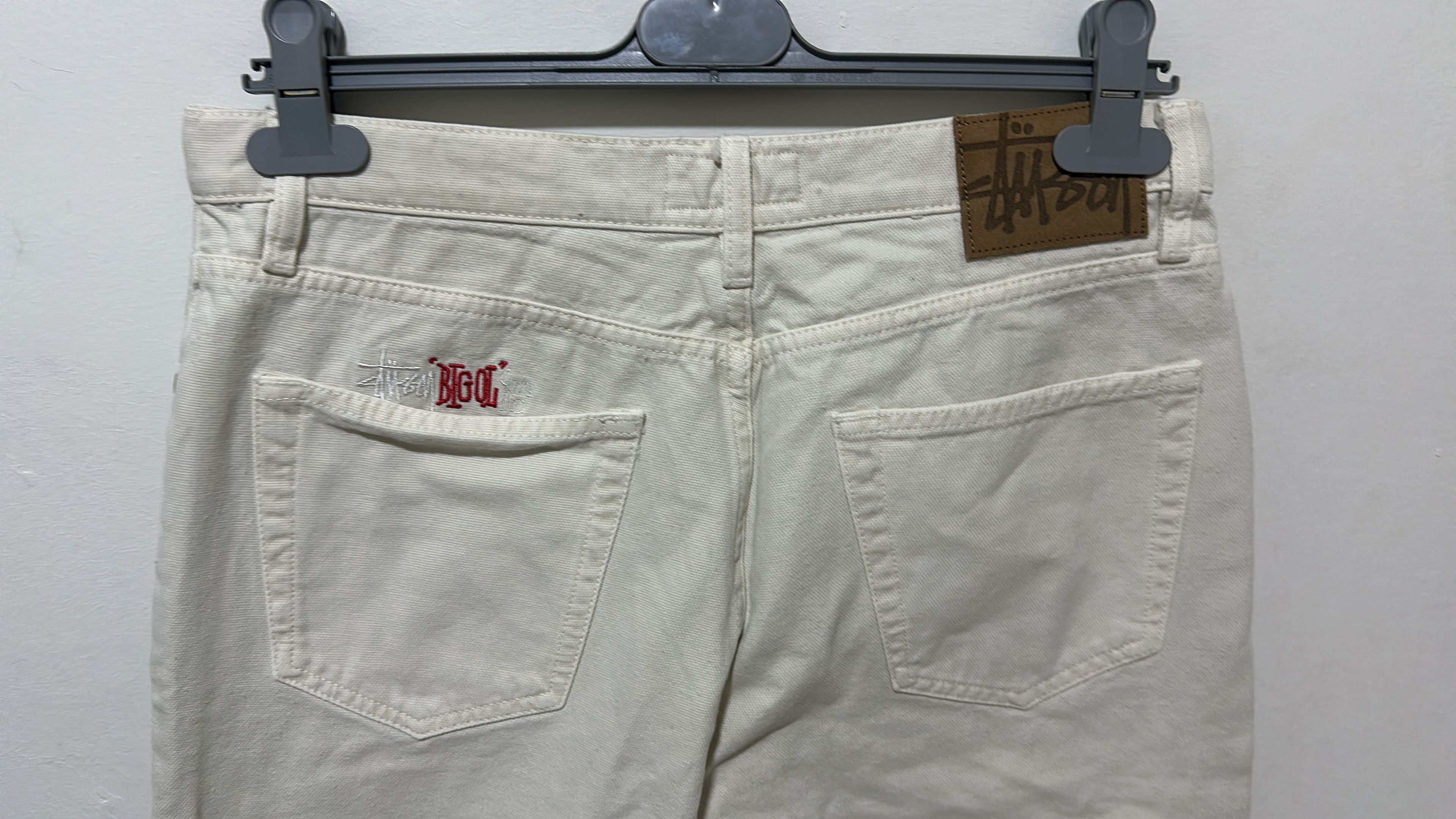 Stussy Stussy Big Ol Jean White Size 30 Size US 30 / EU 46 - 3 Thumbnail