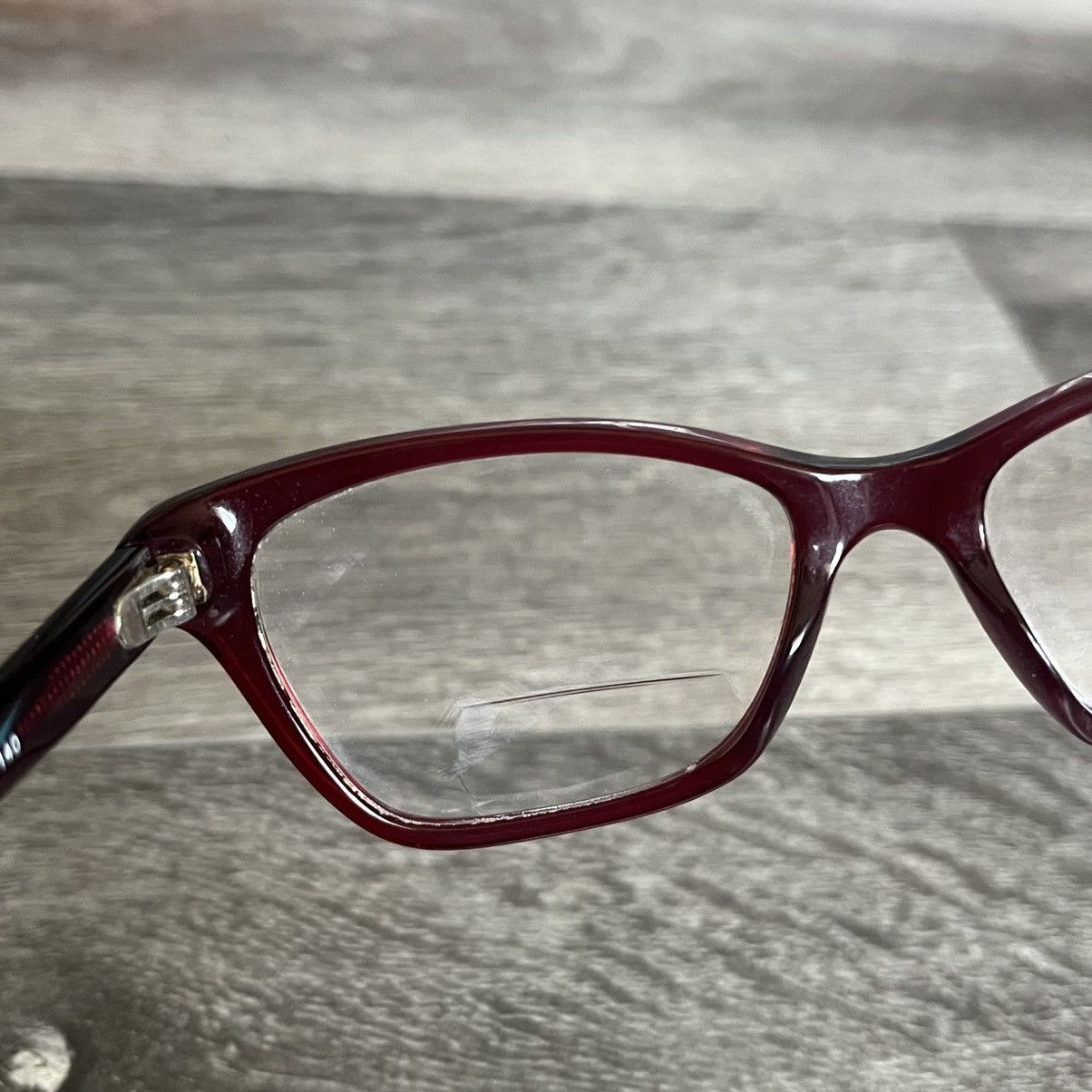 Coach Coach HC 6196U 5713 Transparent Red Eyeglasses 52□16 Frames Size ONE SIZE - 8 Thumbnail