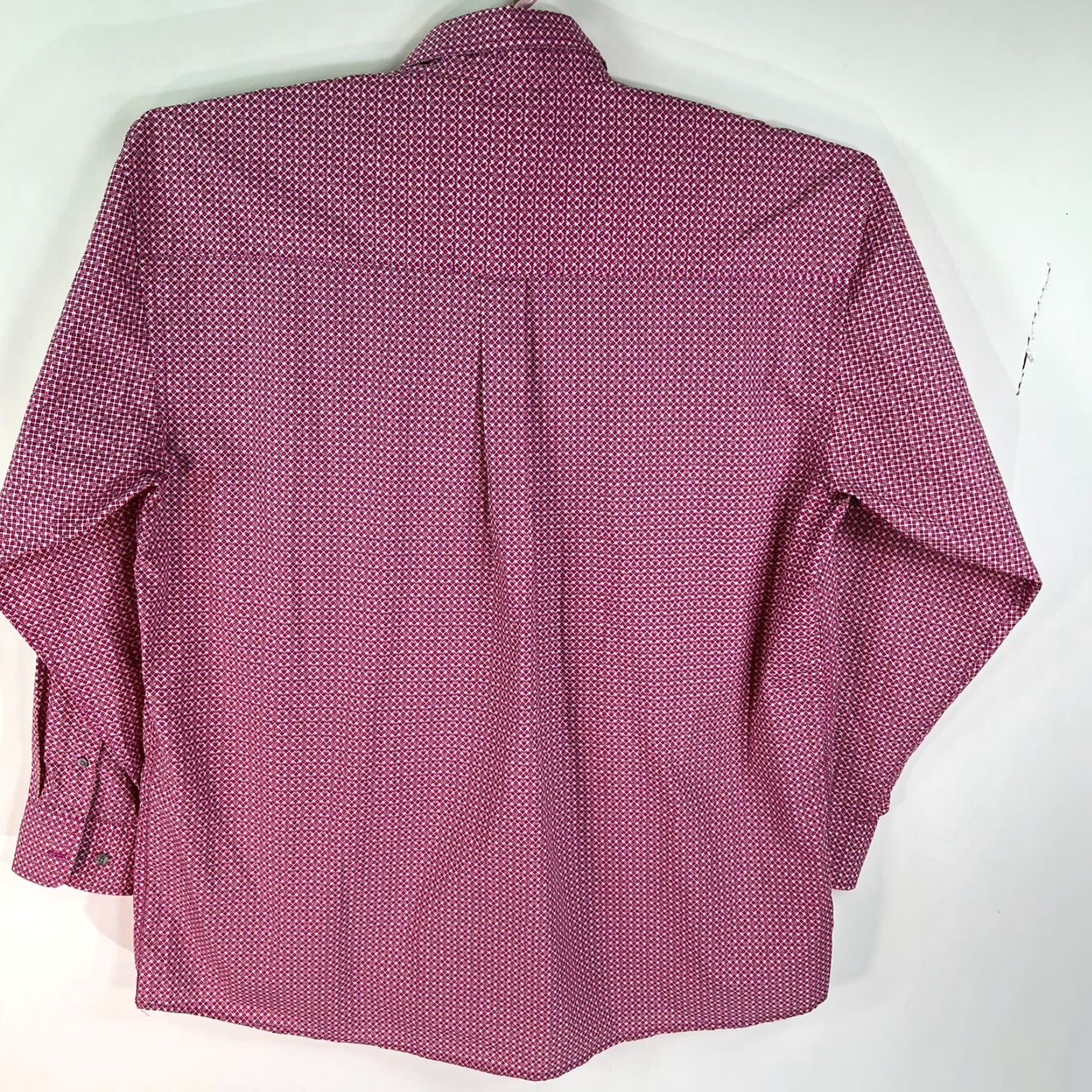 Wrangler VINTAGE Wrangler George Strait Shirt Mens Size XXL Red Geometric Western Long Sleeve Button-Up Size US XXL / EU 58 / 5 - 7 Thumbnail