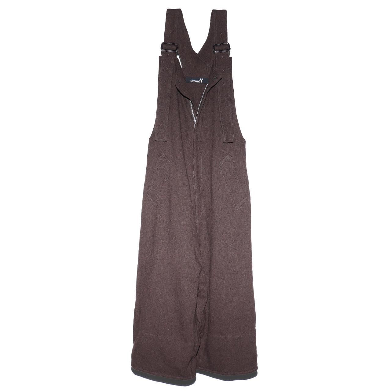 image of '20 F/w Groundy Wool Overalls in Brown, Men's (Size 44)