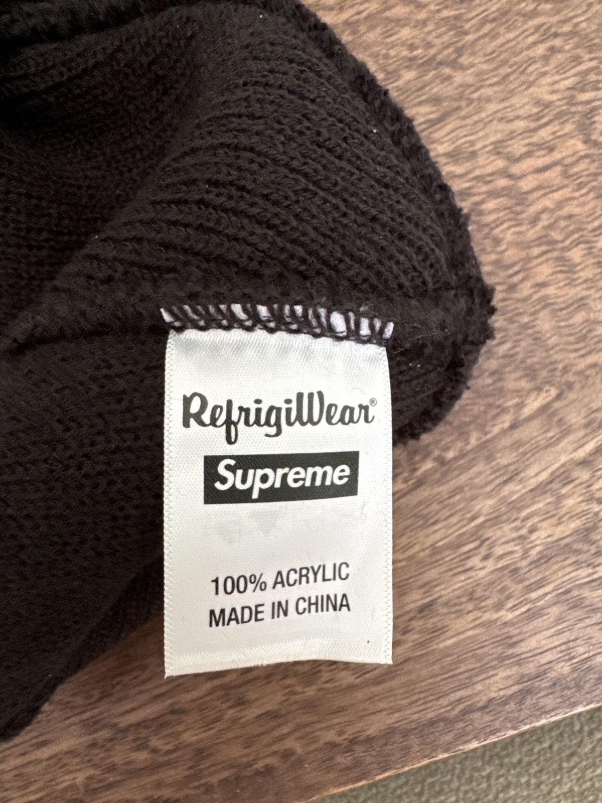 Supreme Supreme RefrigiWear Beanie Black Size ONE SIZE - 3 Thumbnail