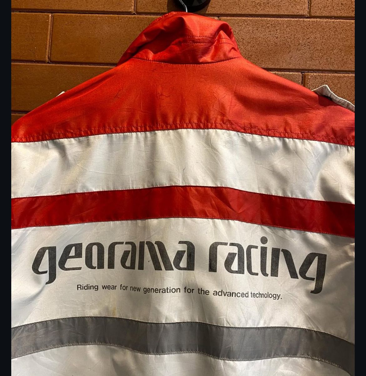 Yamaha Vintage Archival Yamaha Georama Racing Biker Jacket y2k Size US L / EU 52-54 / 3 - 3 Thumbnail