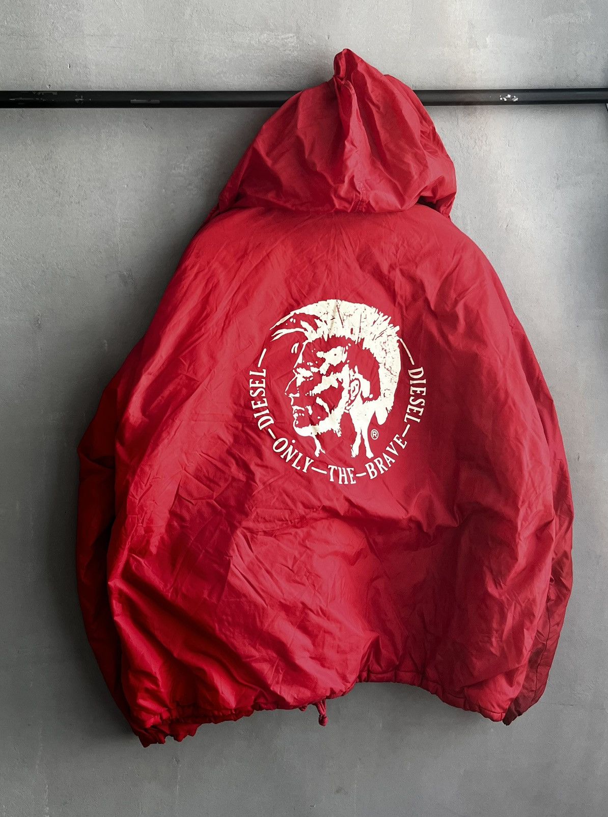 Diesel × Vintage Diesel big logo jacket vintage Size US L / EU 52-54 / 3 - 1 Thumbnail